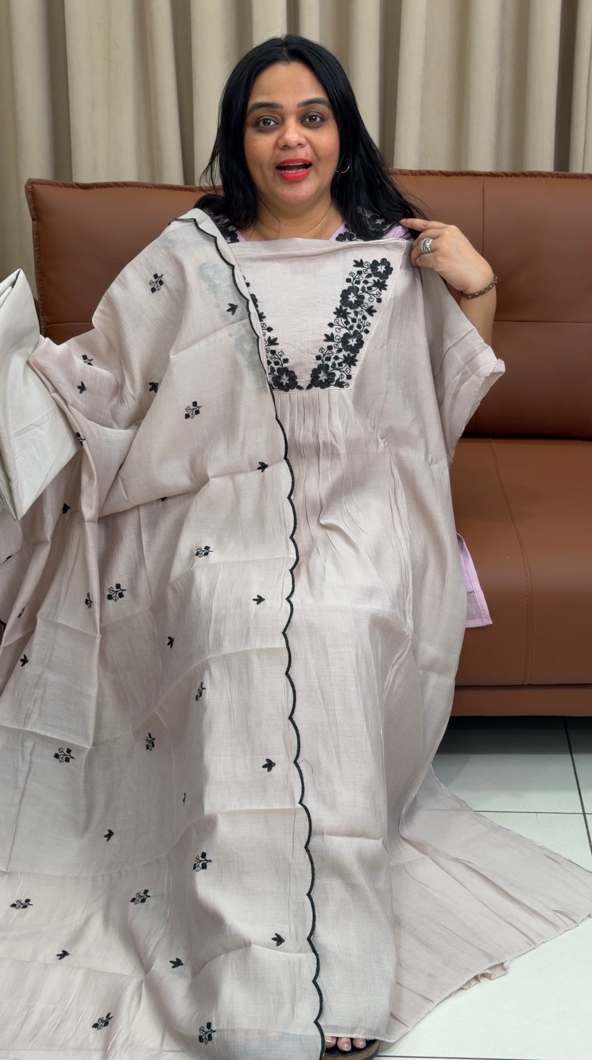 MUL CHANDERI UNSTITCHED SALWAR SUITS - IHA 35218