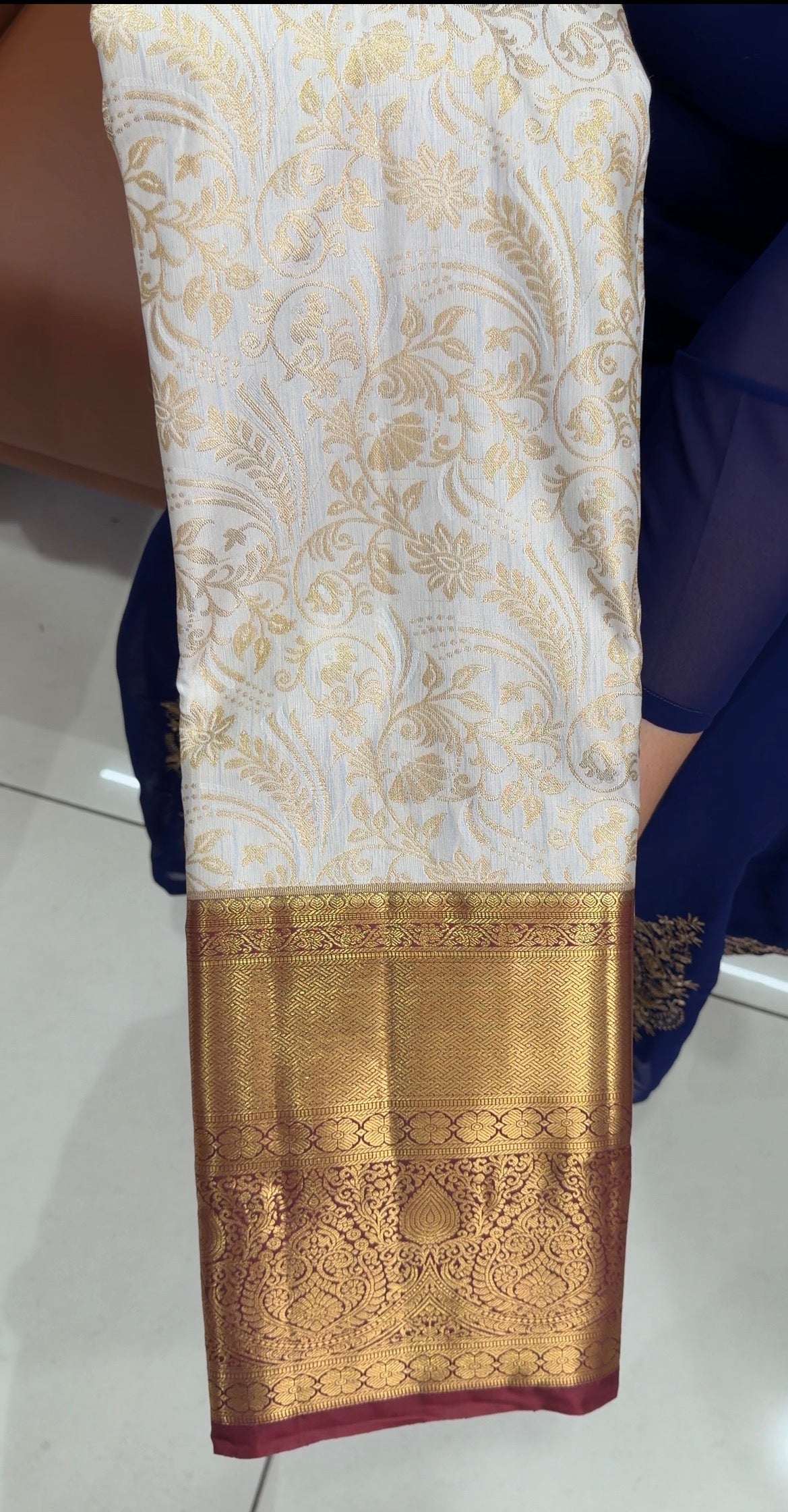 SEMI KANCHIPURAM SILK SAREES - IHA 33628
