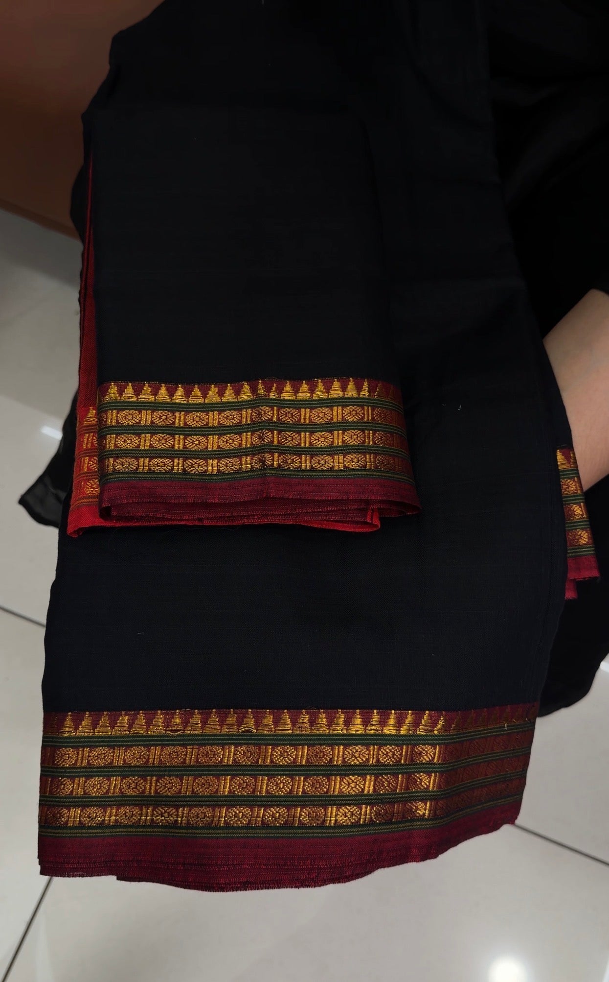 HANDLOOM COTTON UNSTITCHED SALWAR SUITS - IHA 33763