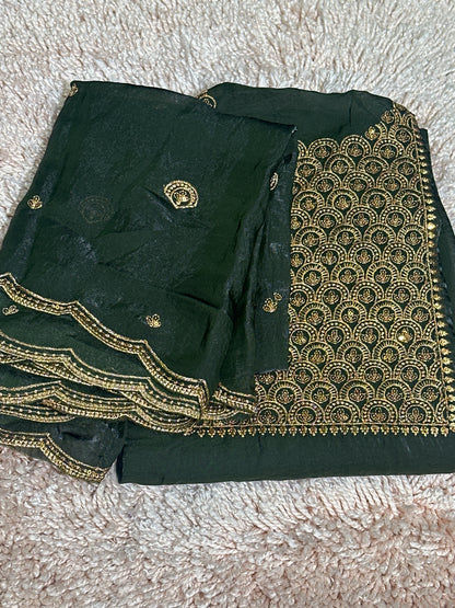 OFFER SALES UNSTITCHED SALWAR SUITS -  IHA 36053