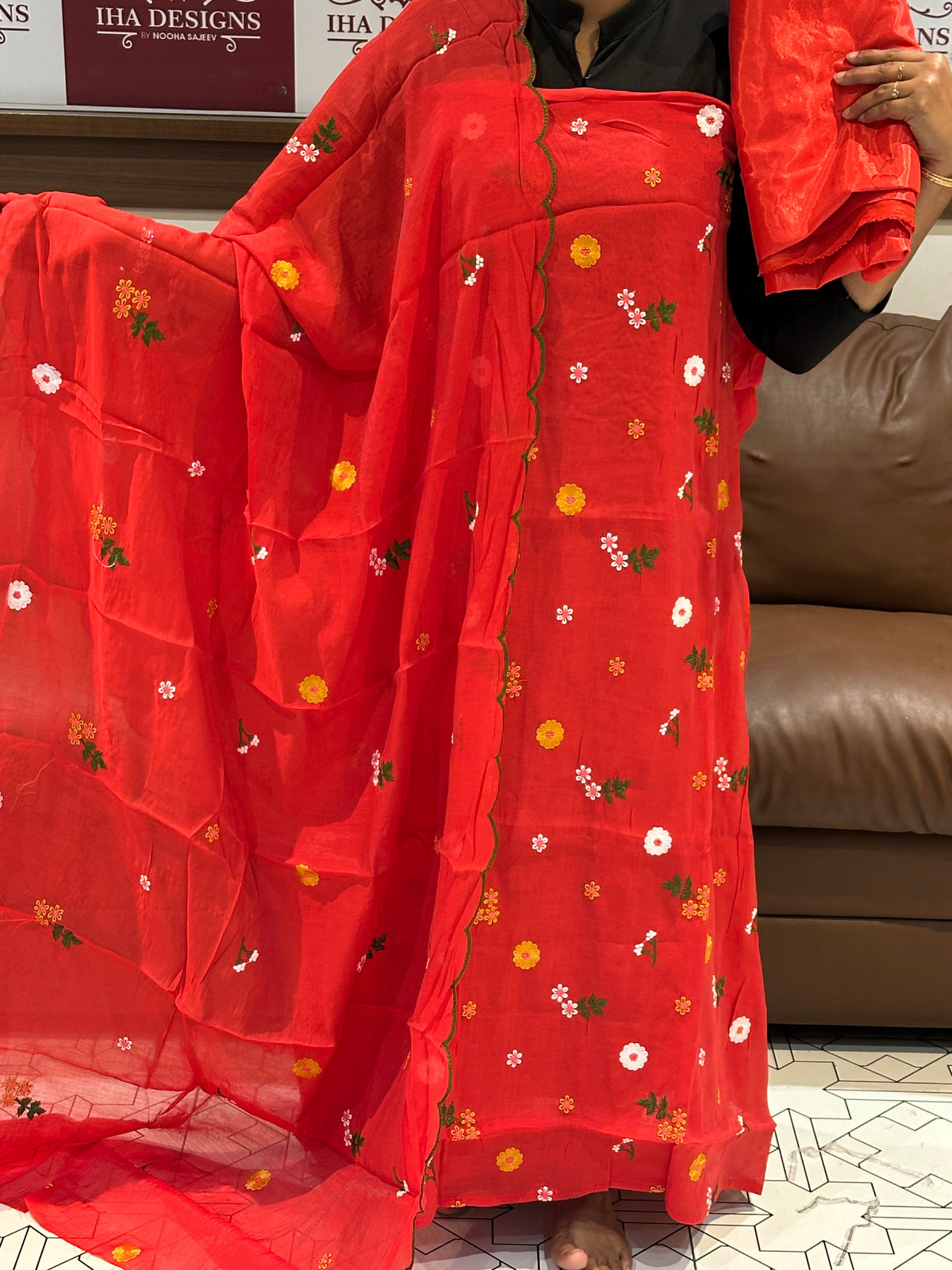 OFFER SALES UNSTITCHED SALWAR SUITS - IHA 35818