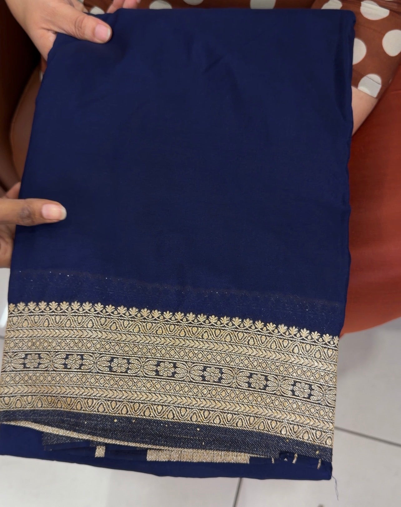 SEMI BANARASI SAREES - IHA 34194