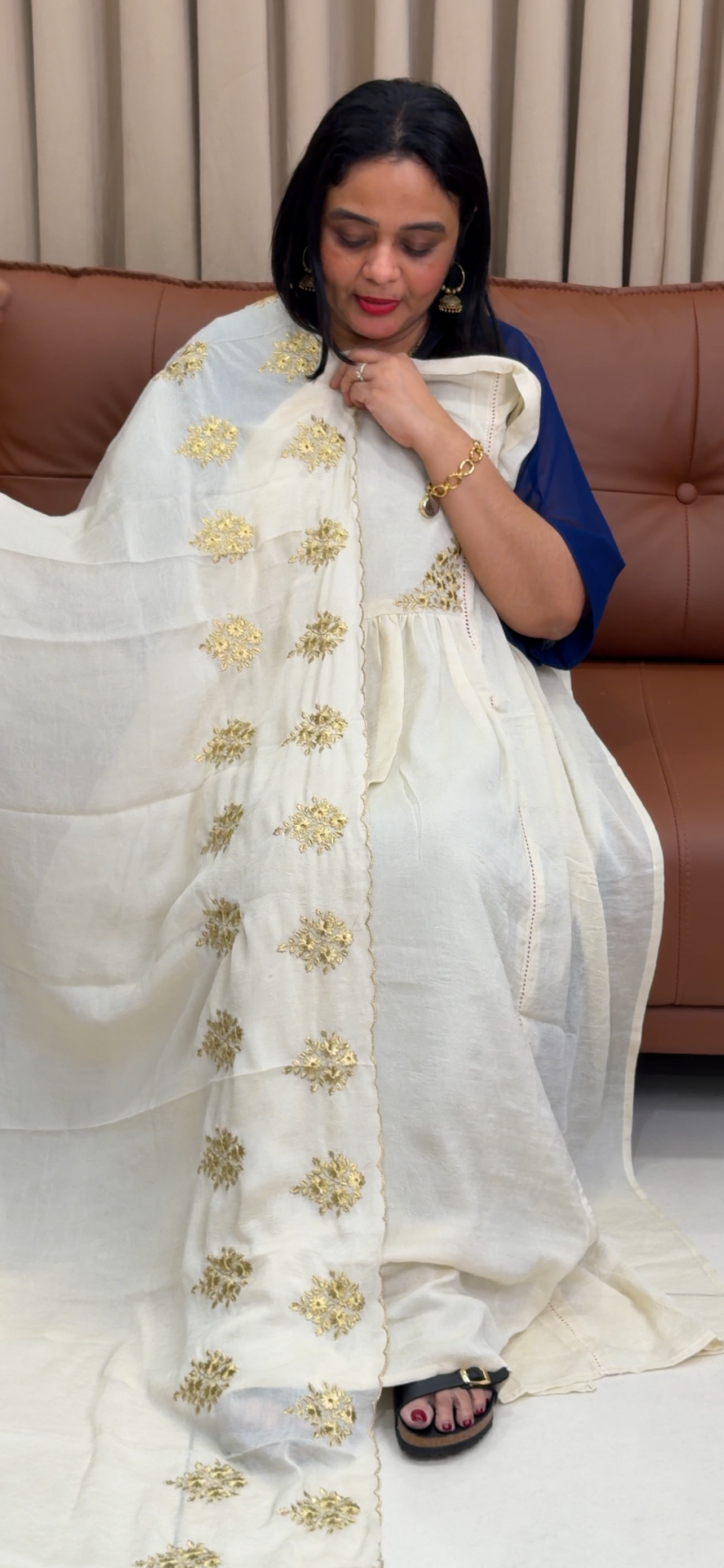 UNSTITCHED SALWAR SUITS - IHA 34090