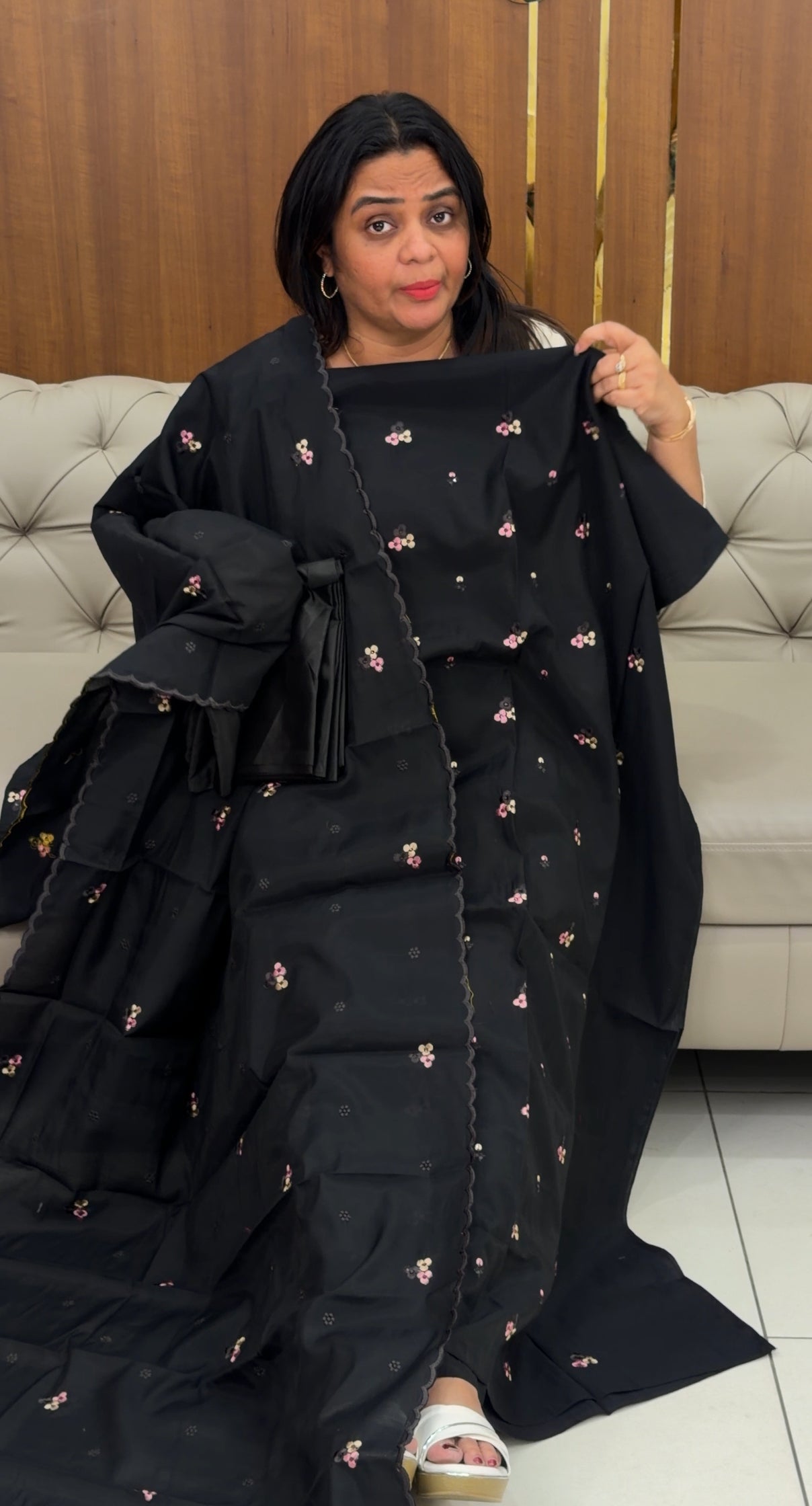 FORWARD MUL CHANDERI UNSTITCHED SALWAR SUITS - IHA 29304