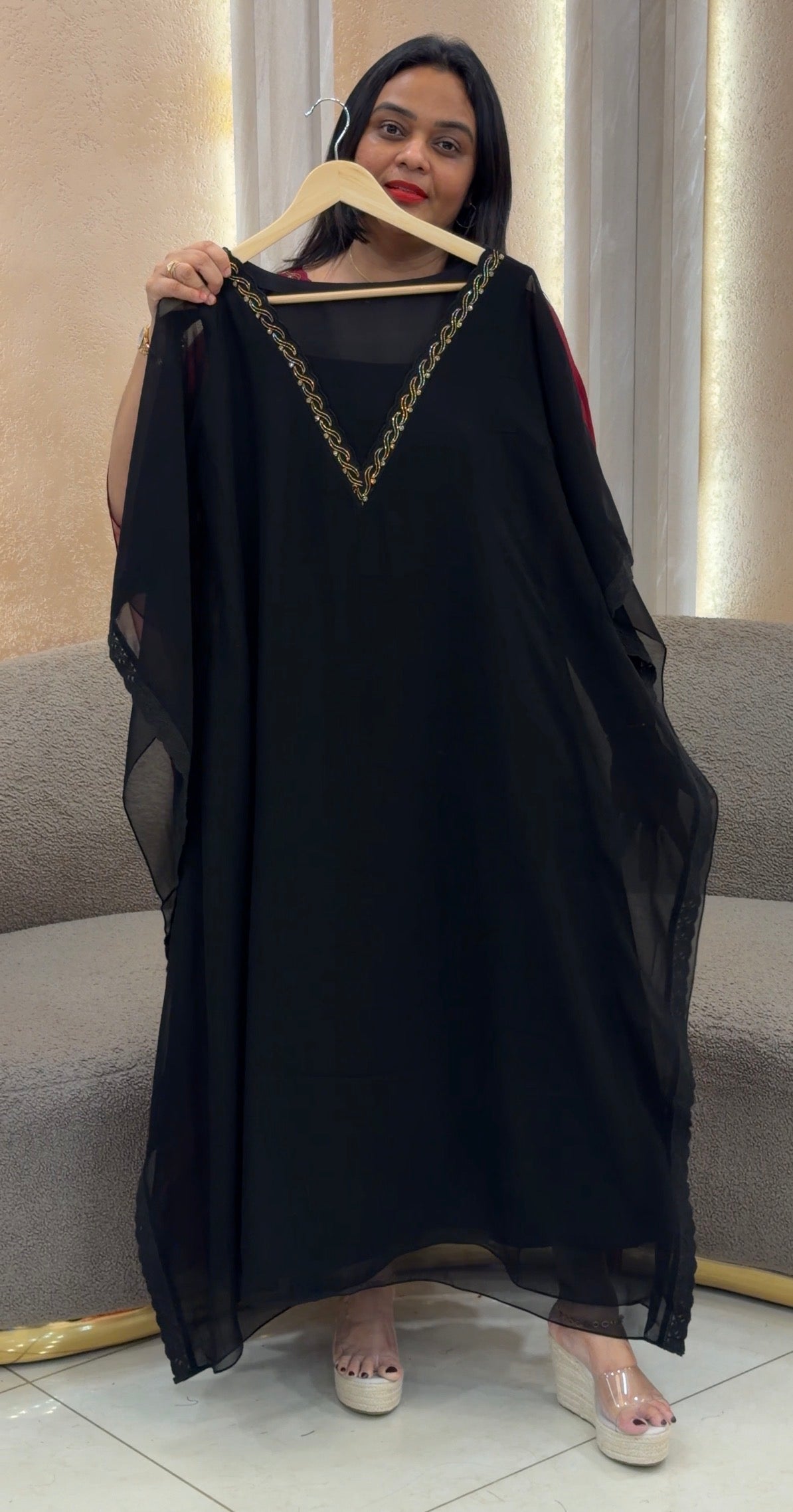 IHA'S IN-HOUSE KAFTAN TOPS - IHA 32836