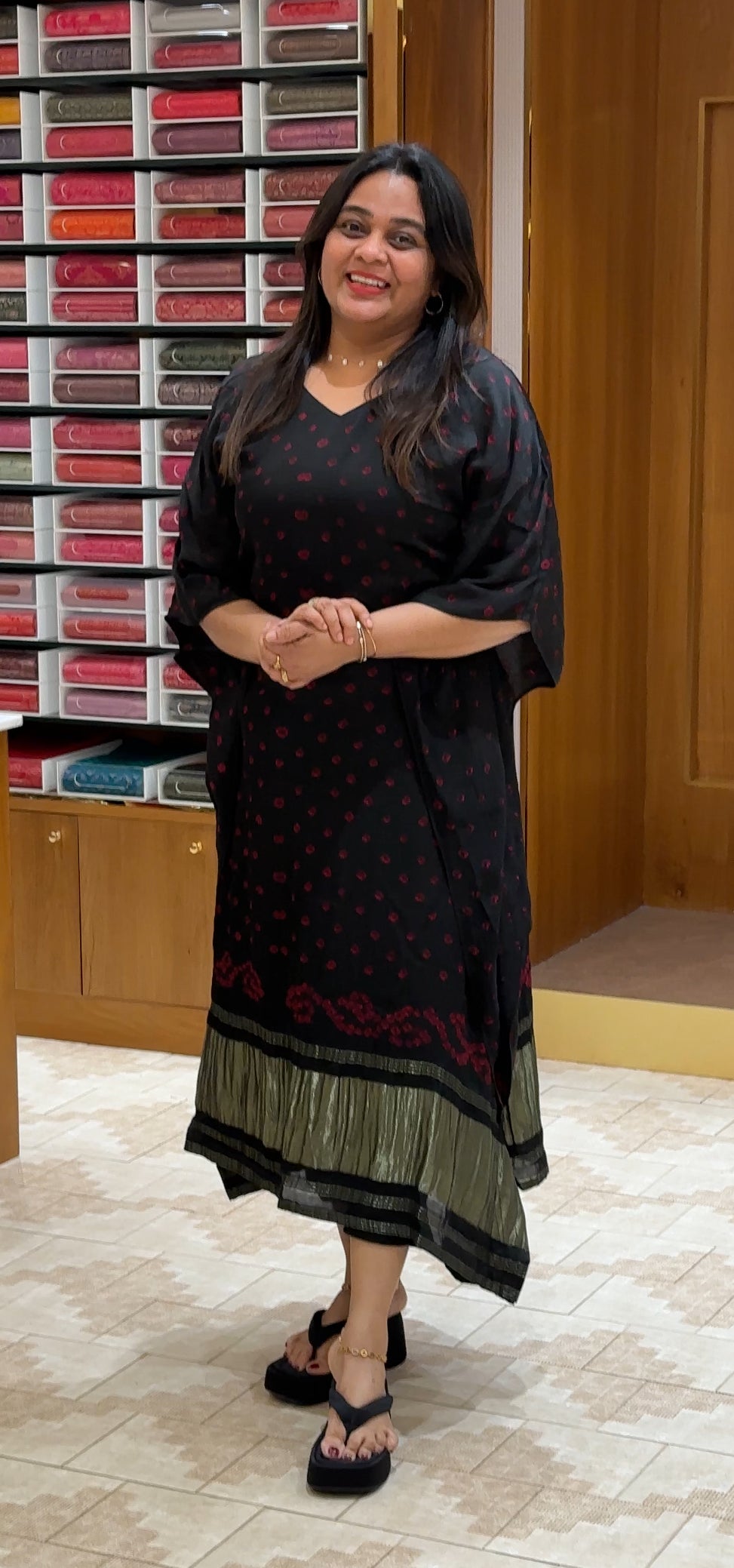 IHA'S IN-HOUSE MODAL KAFTAN TOPS - IHA 28427