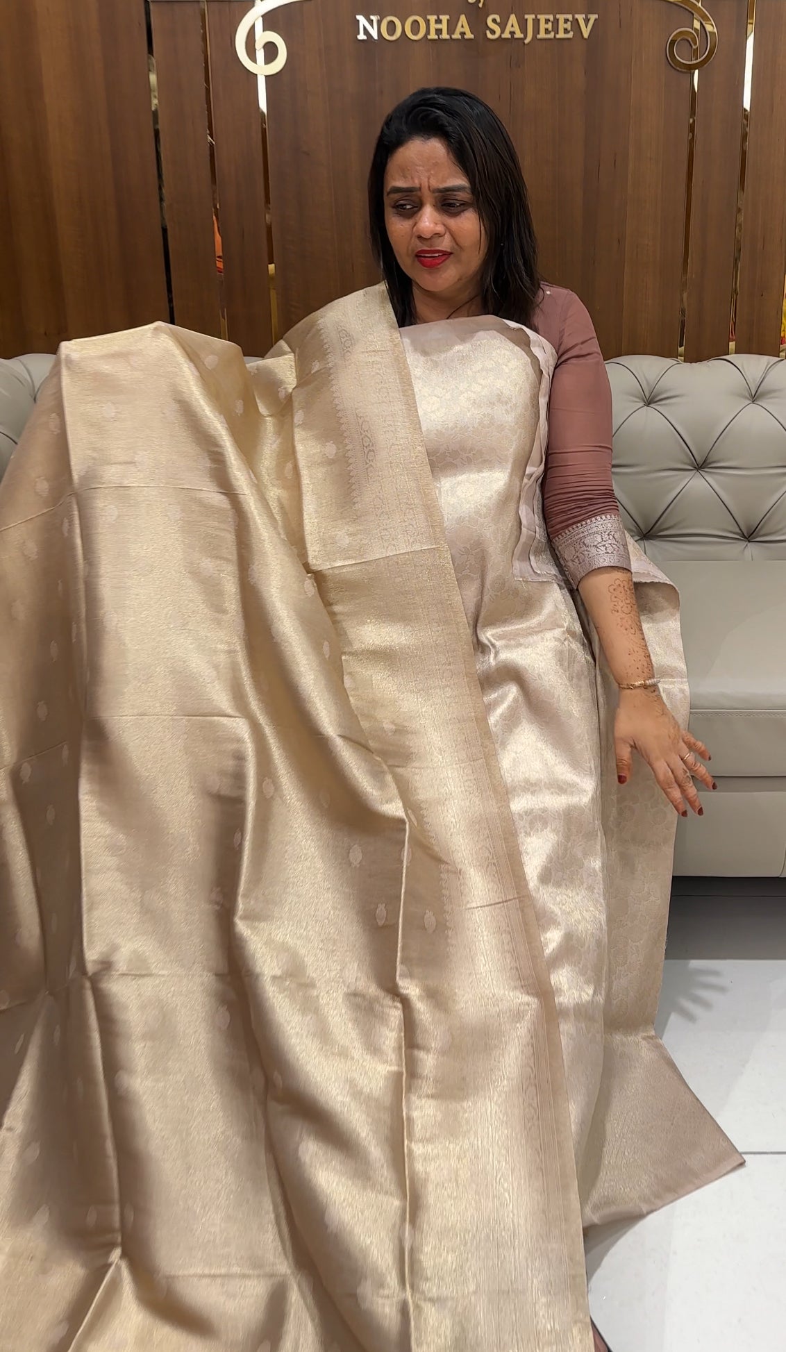 SEMI BANARASI UNSTITCHED SALWAR SUITS - IHA 23913