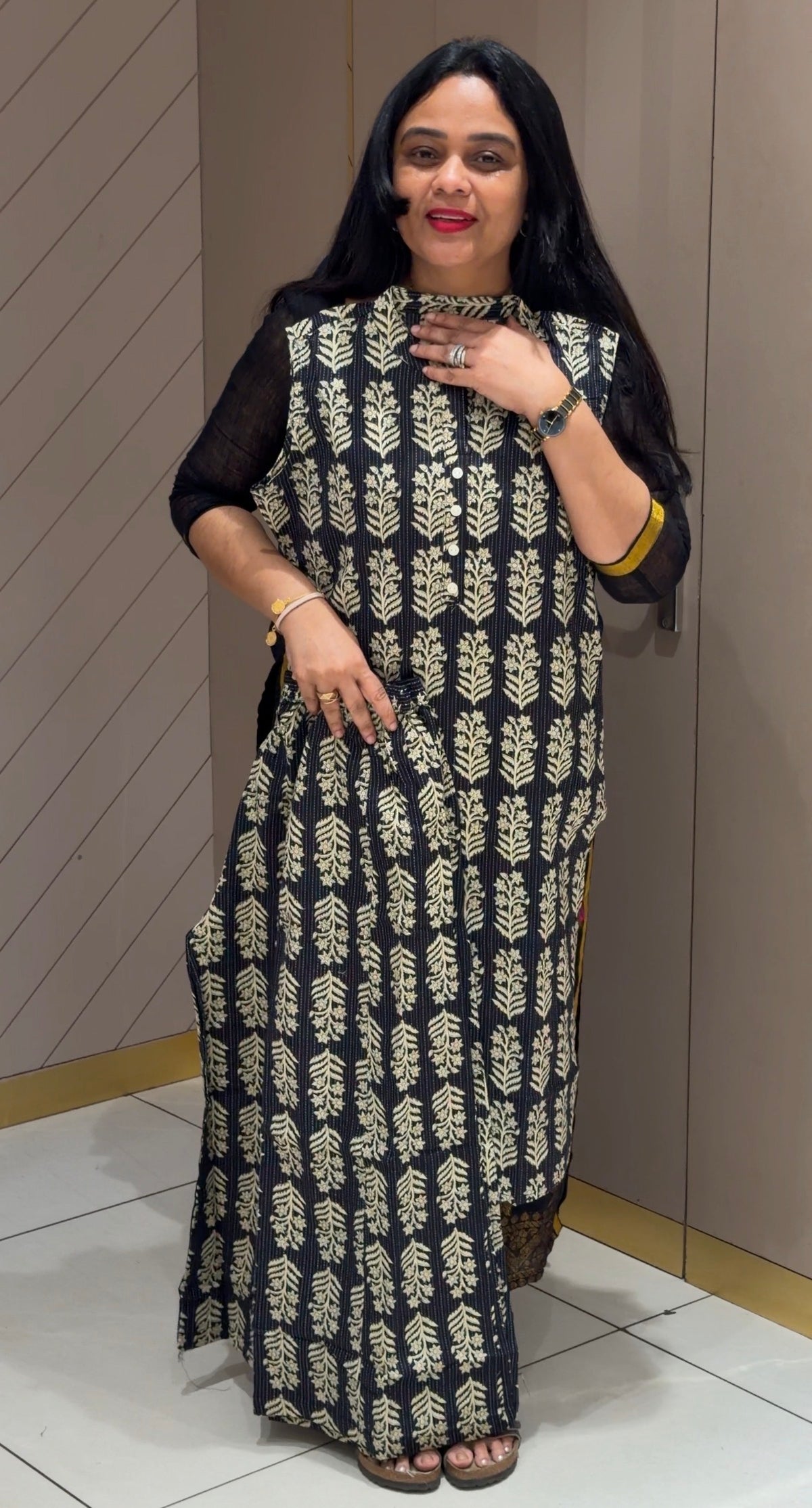 PRINTED COTTON CO-ORDS SETS - IHA 35708