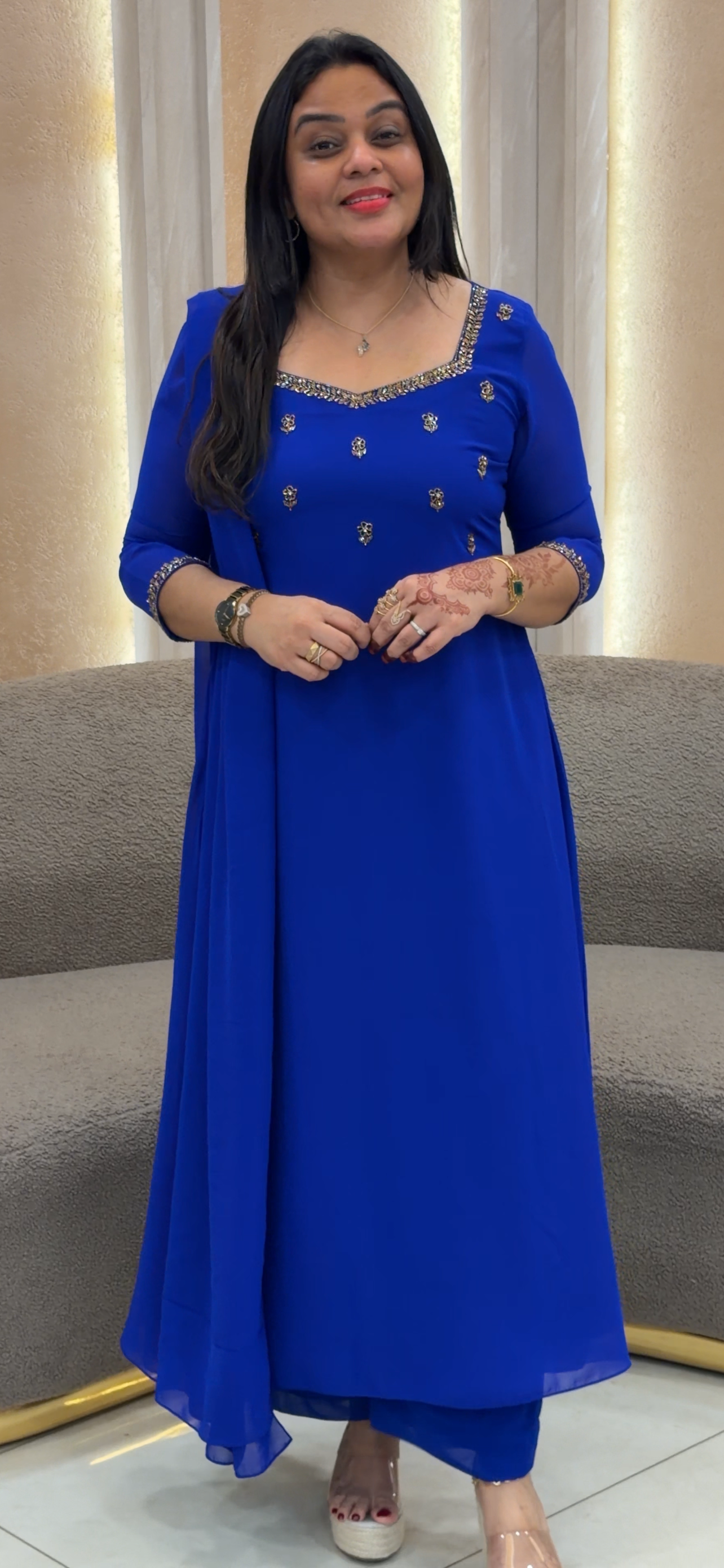 IHA'S IN-HOUSE UNSTITCHED SALWAR SUITS  -  IHA 32977