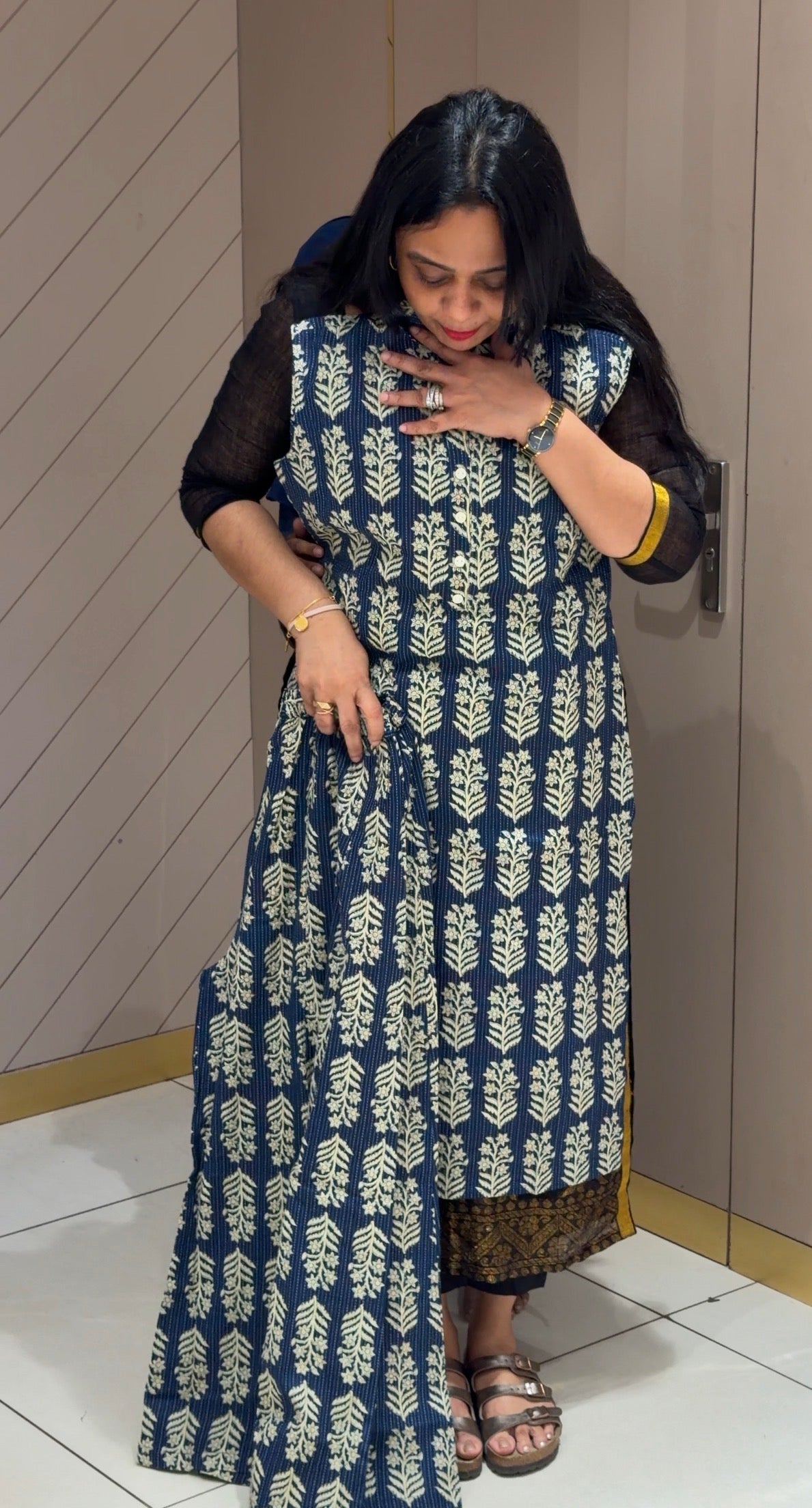 PRINTED COTTON CO-ORDS SETS - IHA 35708