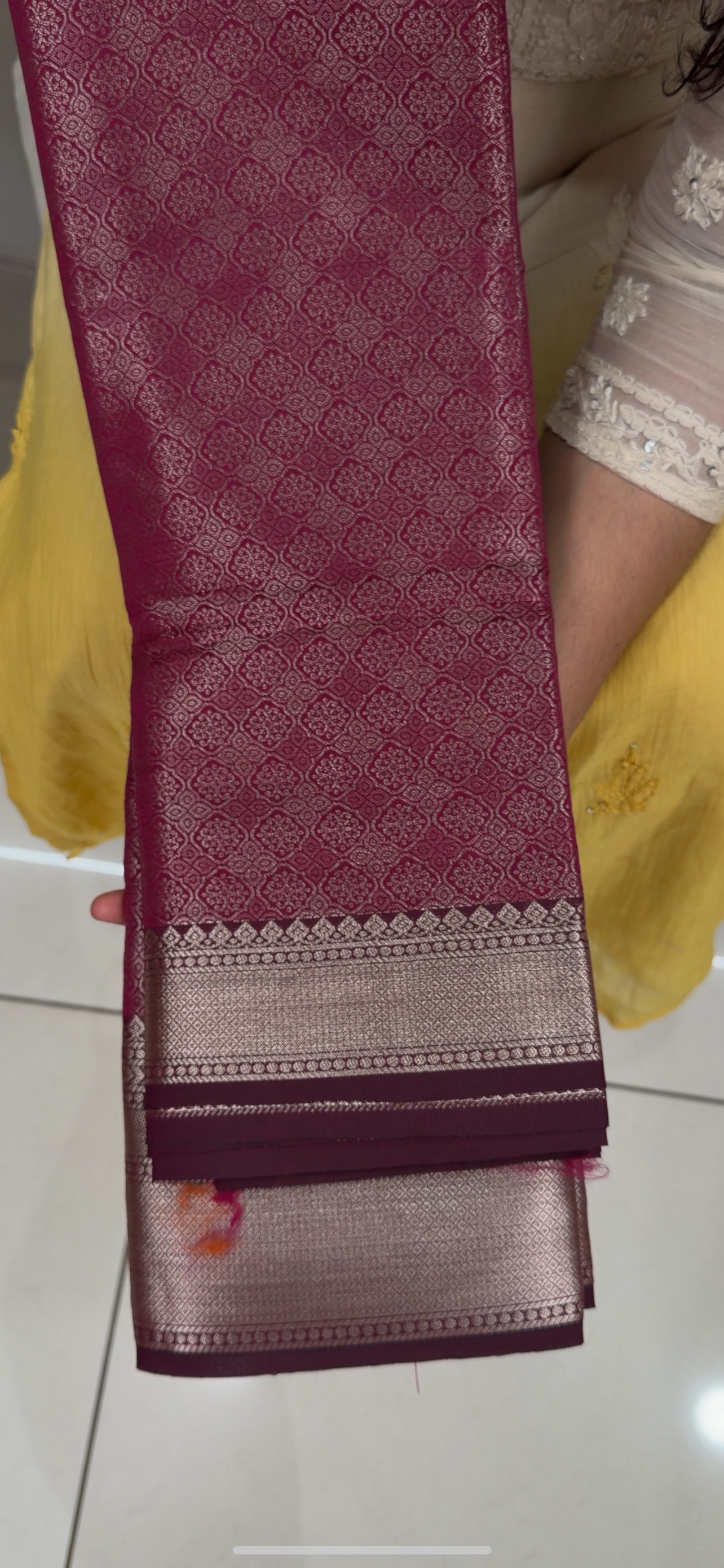 SEMI BROCADE SAREES - IHA 29227