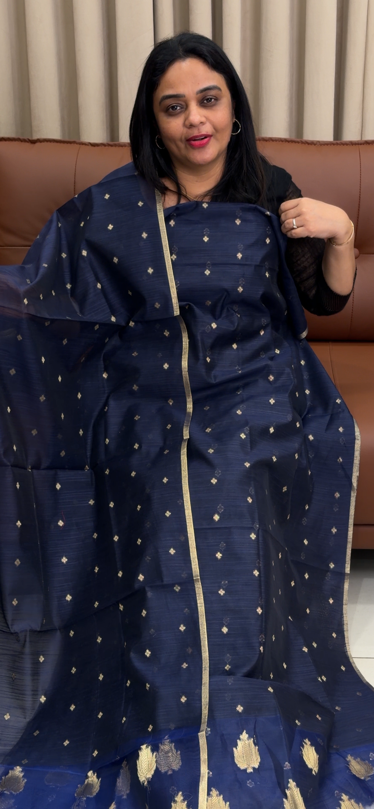 SEMI DUPION UNSTITCHED SLAWRA SUITS - IHA 33954