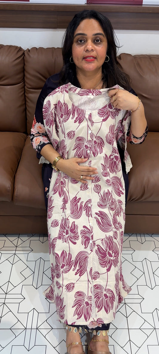 PRINTED COTTON TOPS - IHA 26608