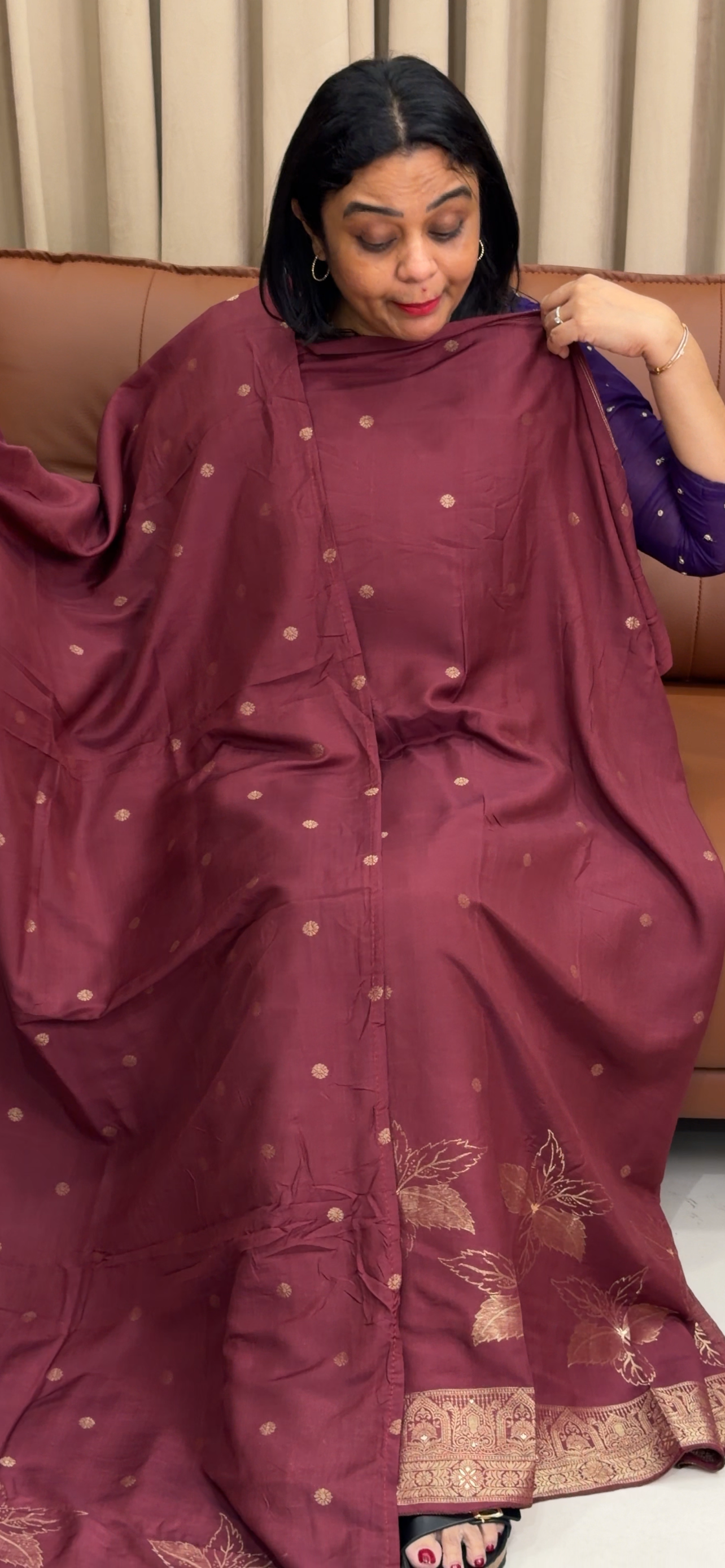 SOFT MUL UNSTITCHED SALWRA SUITS - IHA 33897