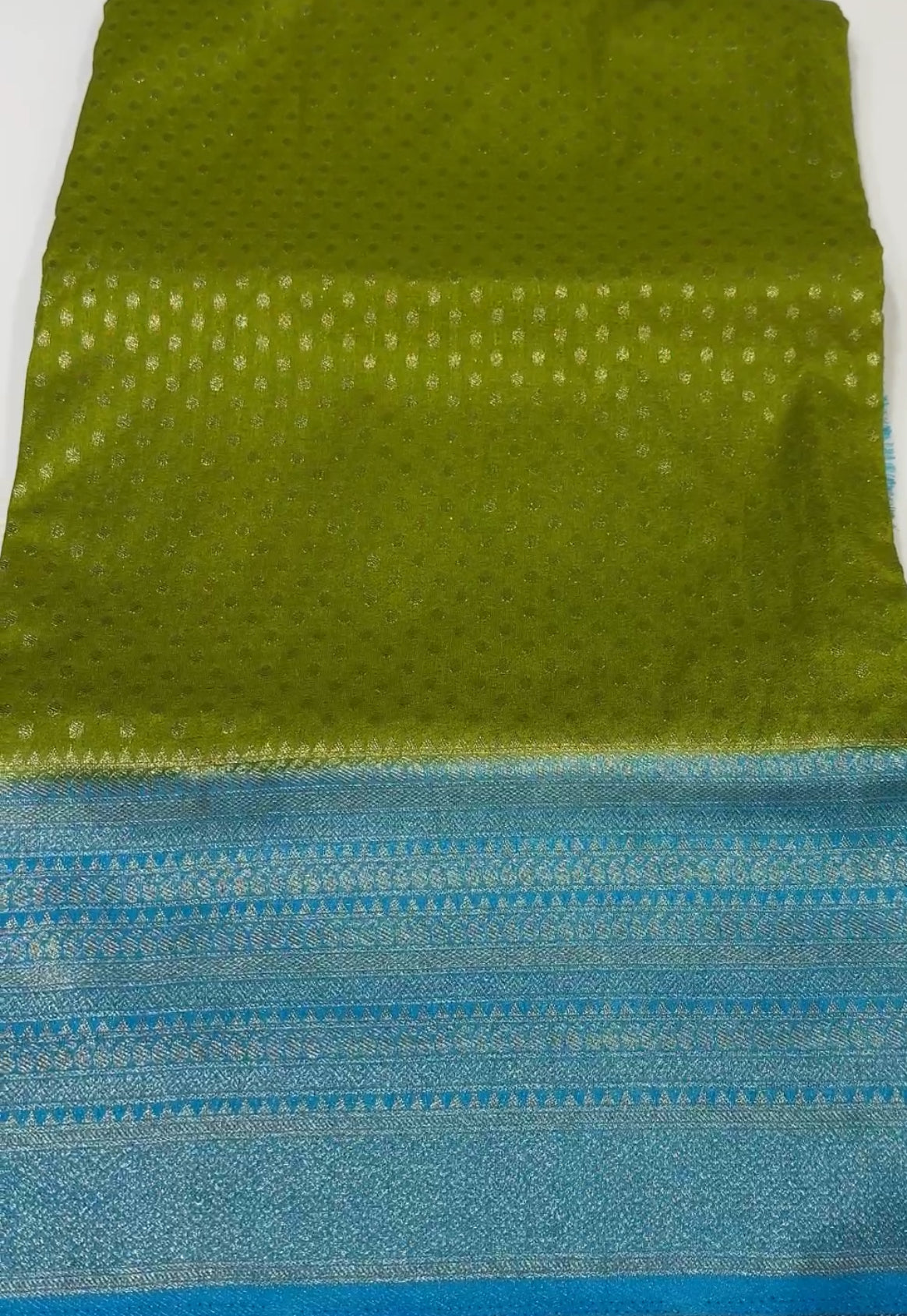 SEMI BANARASI SAREES - IHA 19804