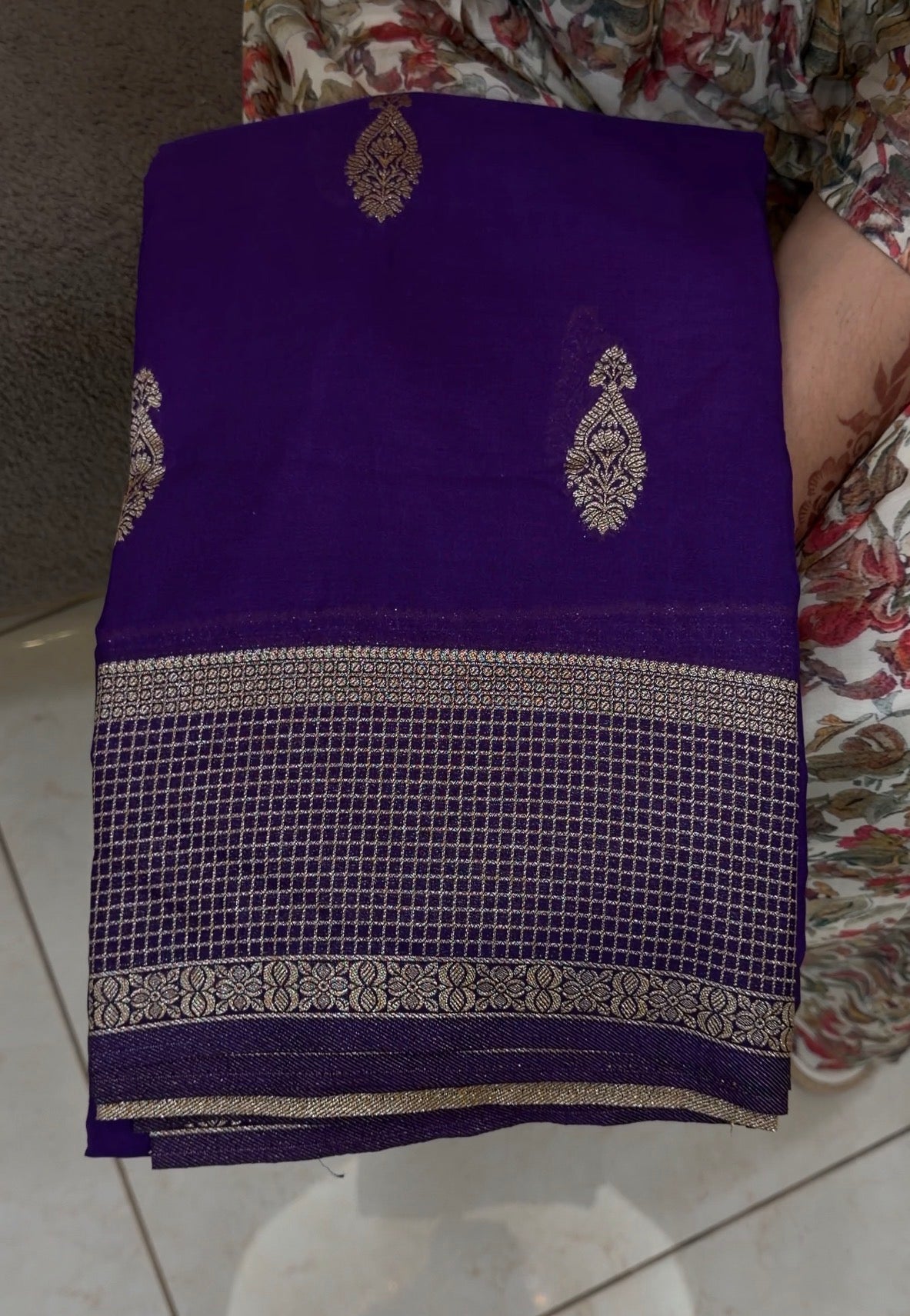 SEMI BANARASI SAREES - IHA 33137