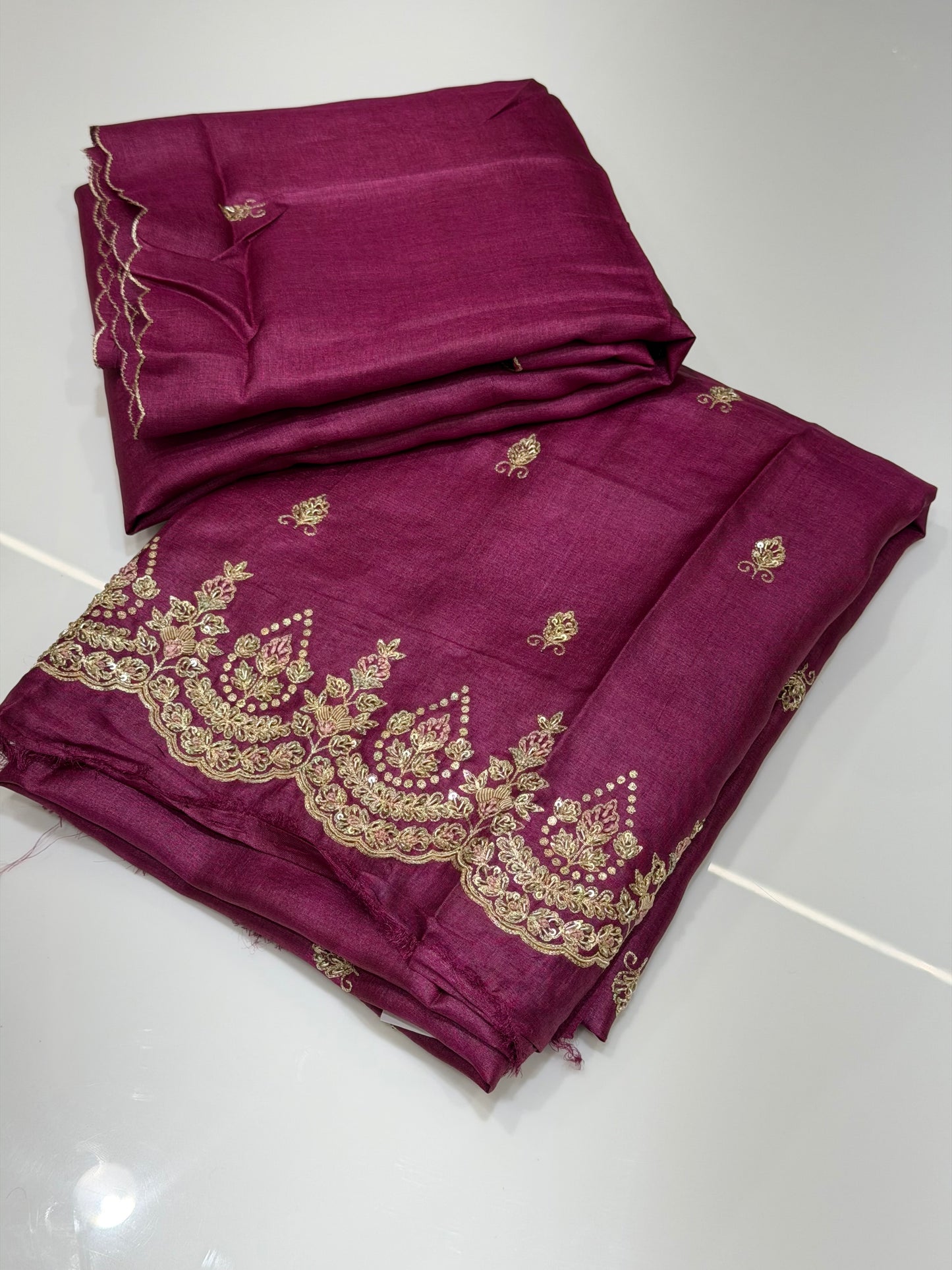 TUSSUR UNSTITCHED SALWAR SUITS - IHA 32787