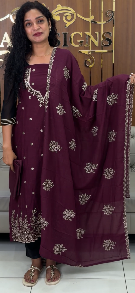 BUDGET BUY UNSTITCHED SALWAR SUITS - IHA 32459