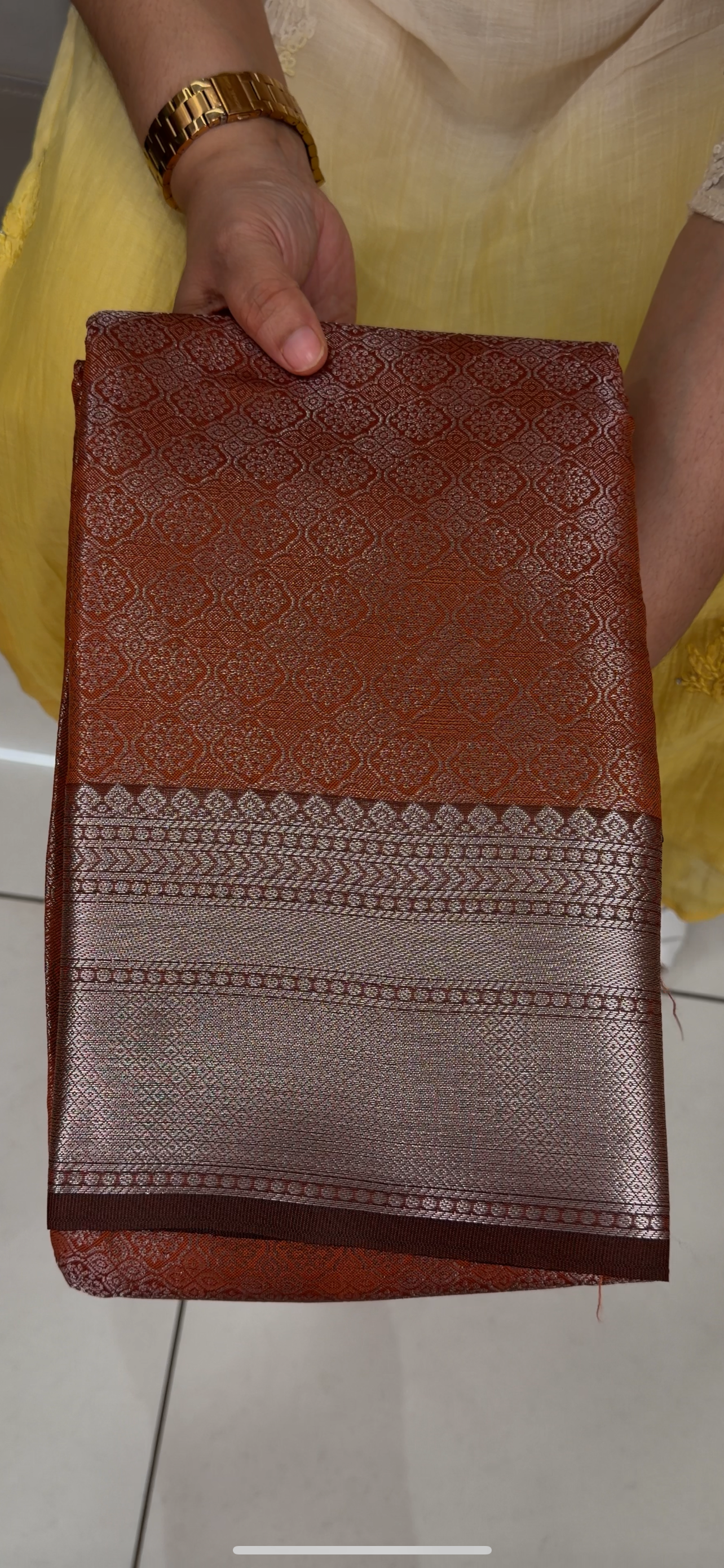 SEMI BROCADE SAREES - IHA 29227