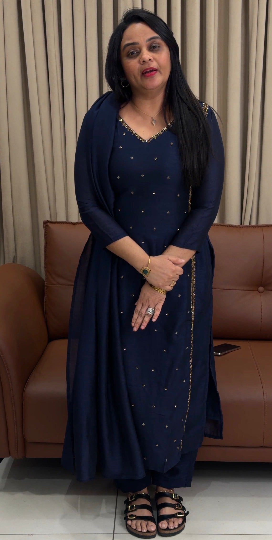 IHA'S IN-HOUSE SEMI RAW SILK UNSTITCHED SALWAR SUITS  - IHA 34784