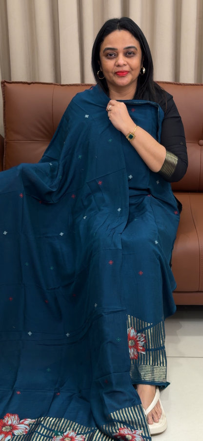 SOFT MUL UNSTITCHED SALWAR SUITS - IHA 34065