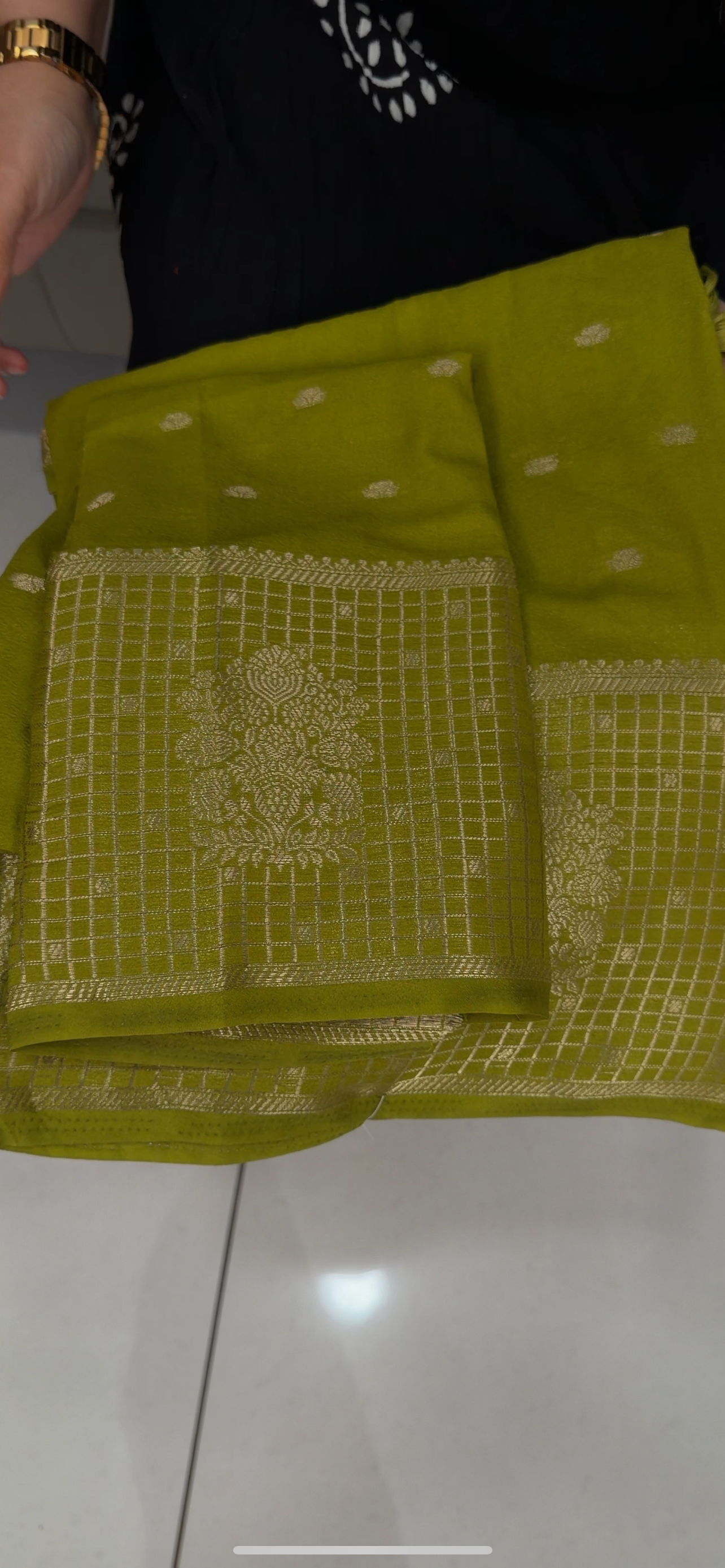 SEMI GEORGETTE SAREES - IHA 29181