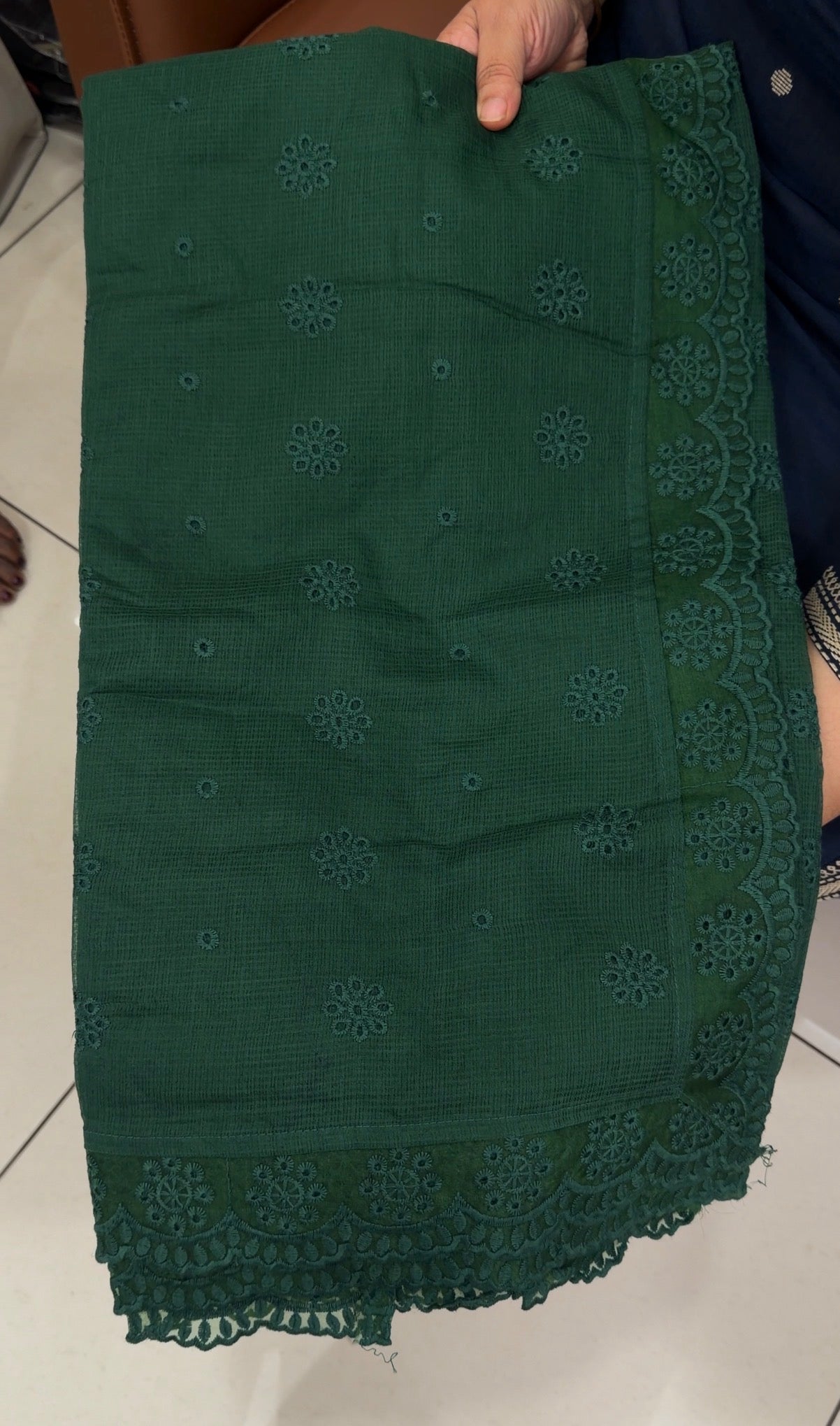 NET KOTA SAREES - IHA 34826