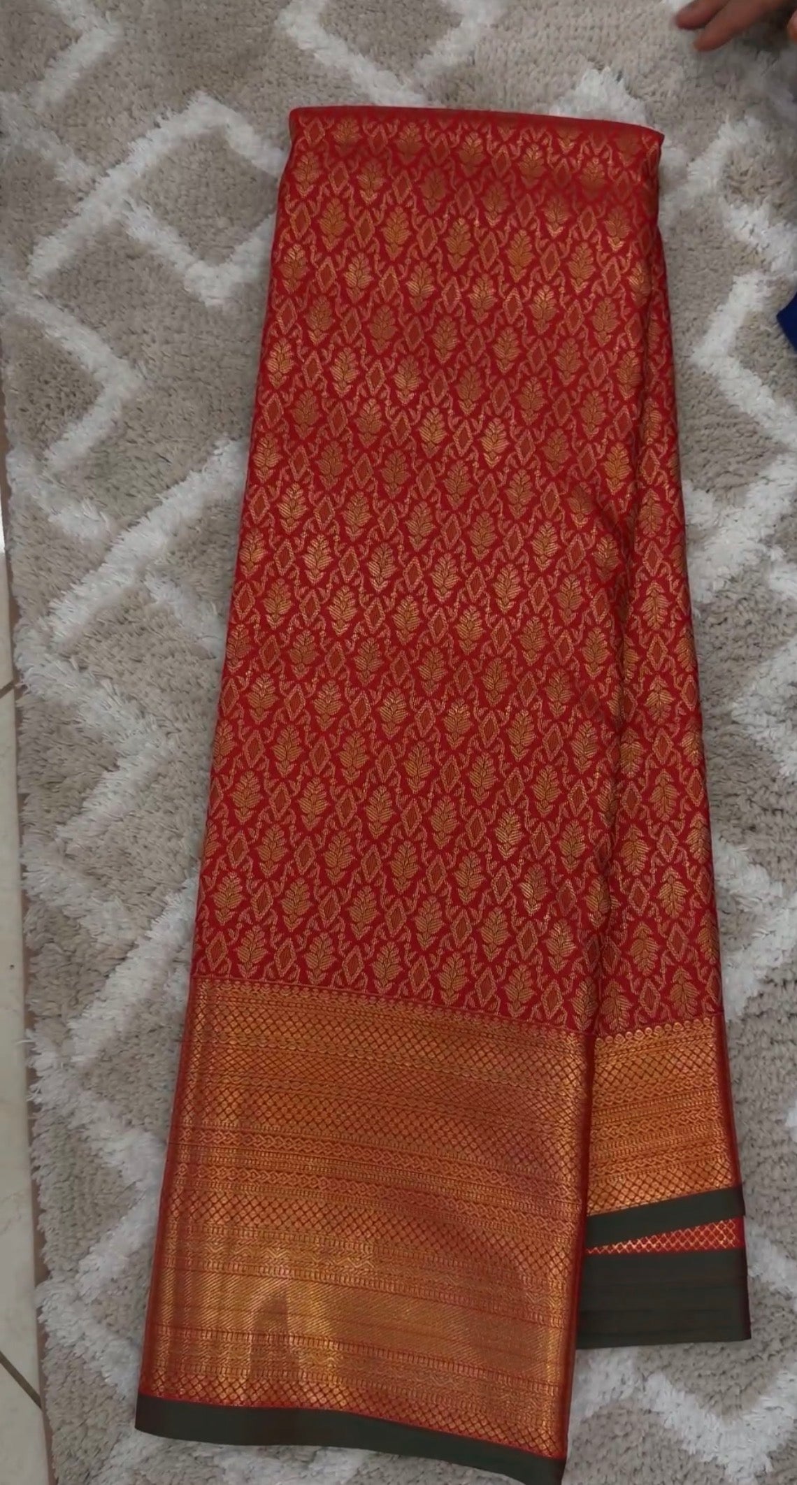 SEMI KANCHIPURAM SILK SAREES - IHA 33143