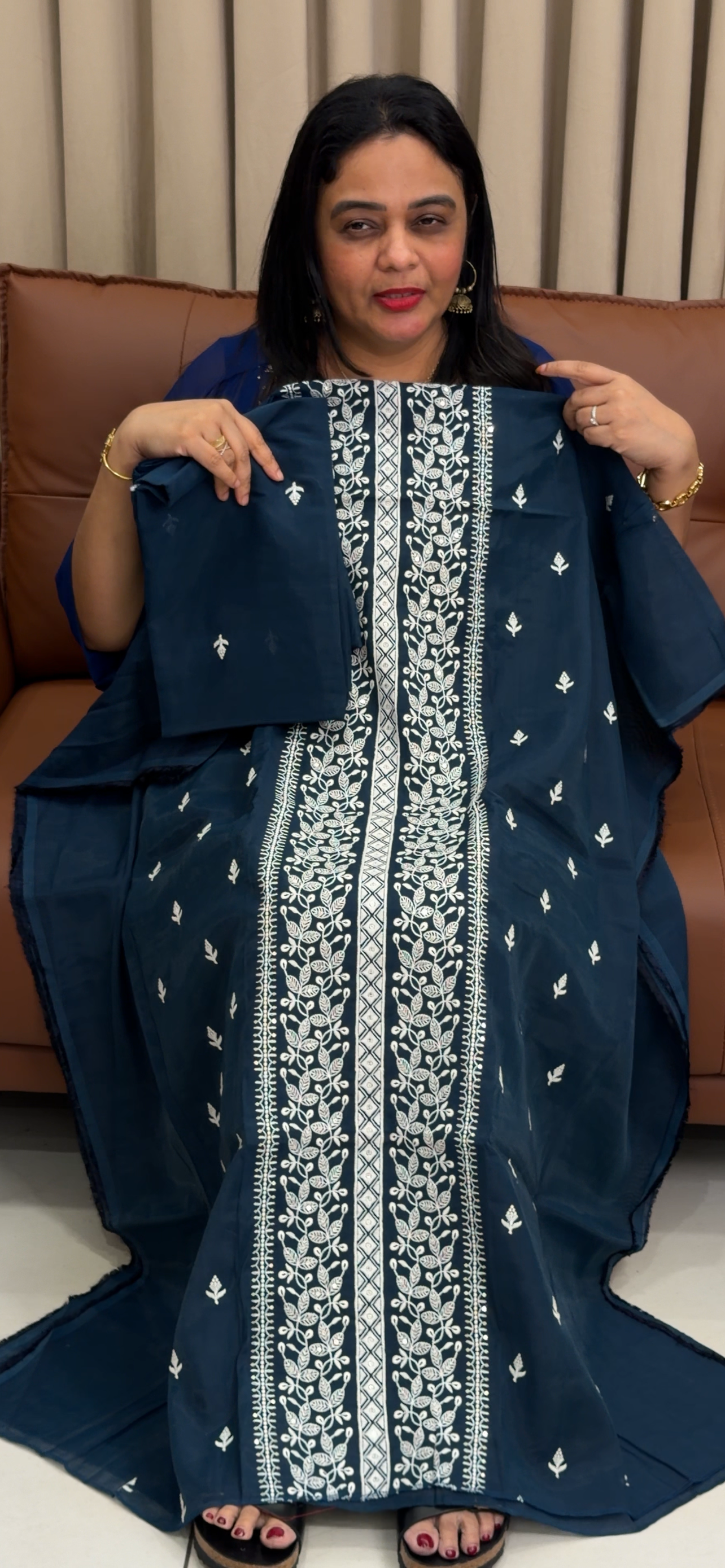 UNSTITCHED SALWAR SUITS - IHA 34084