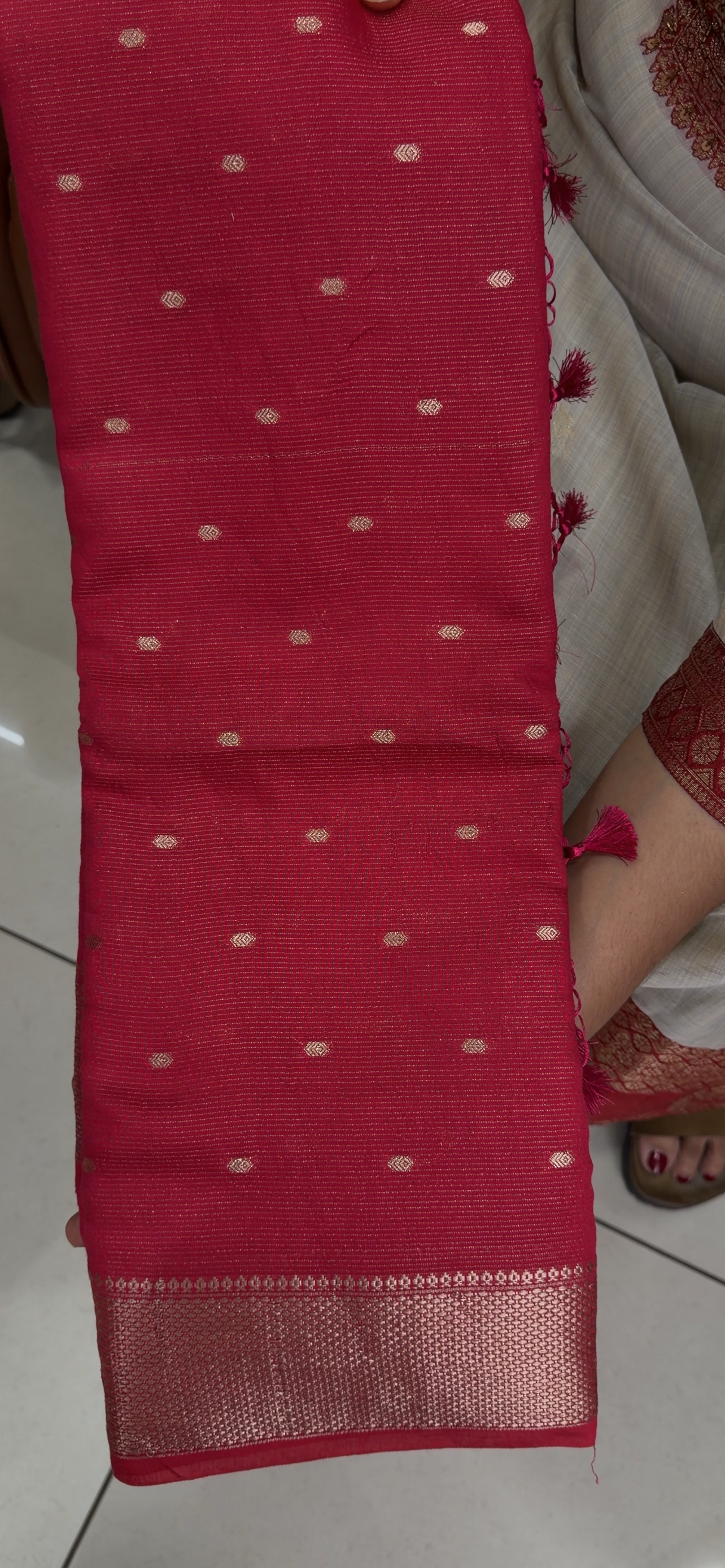 SEMI SILK SAREES - IHA 33780