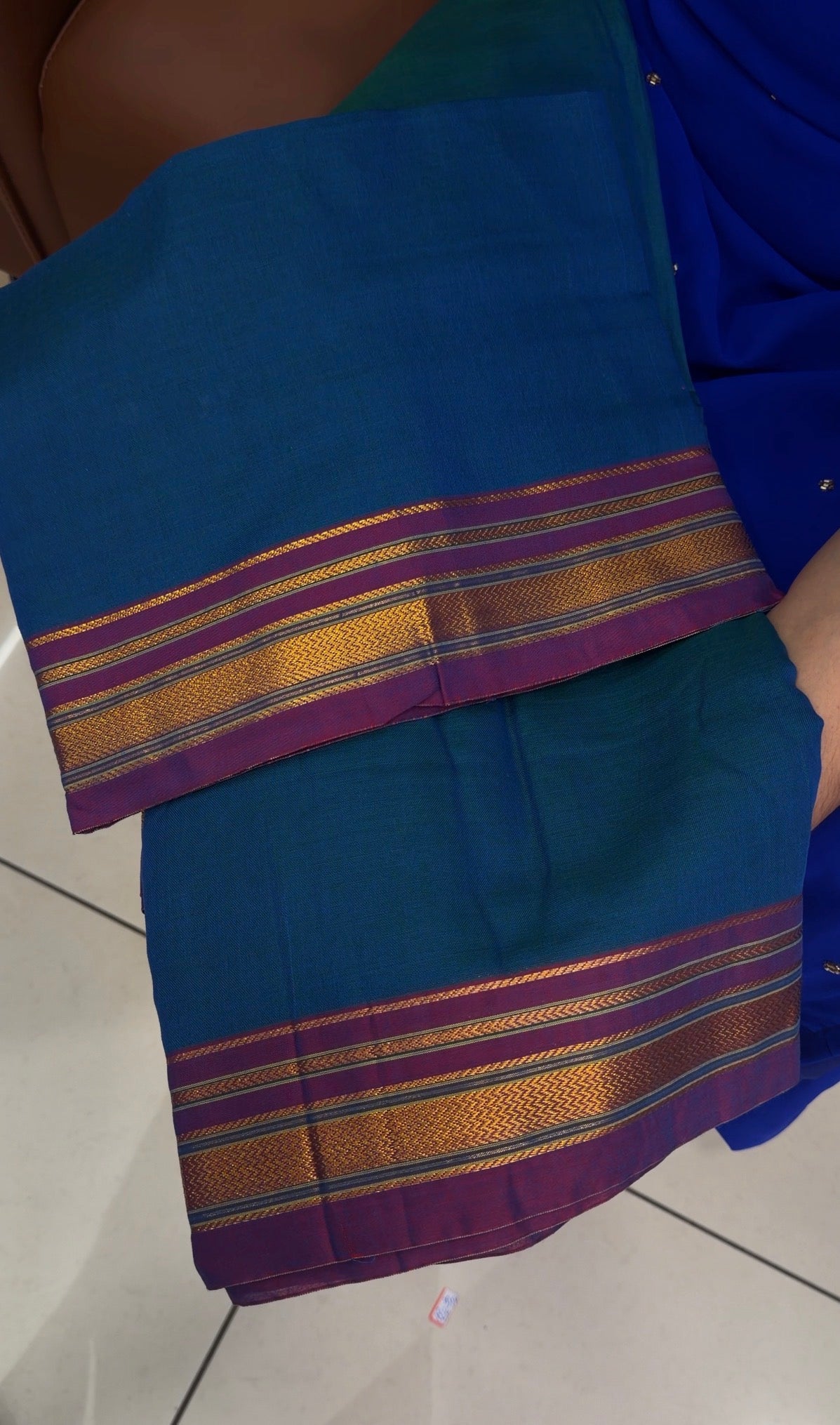 HANDLOOM COTTON UNSTITCHED SALWAR SUITS - IHA 33768