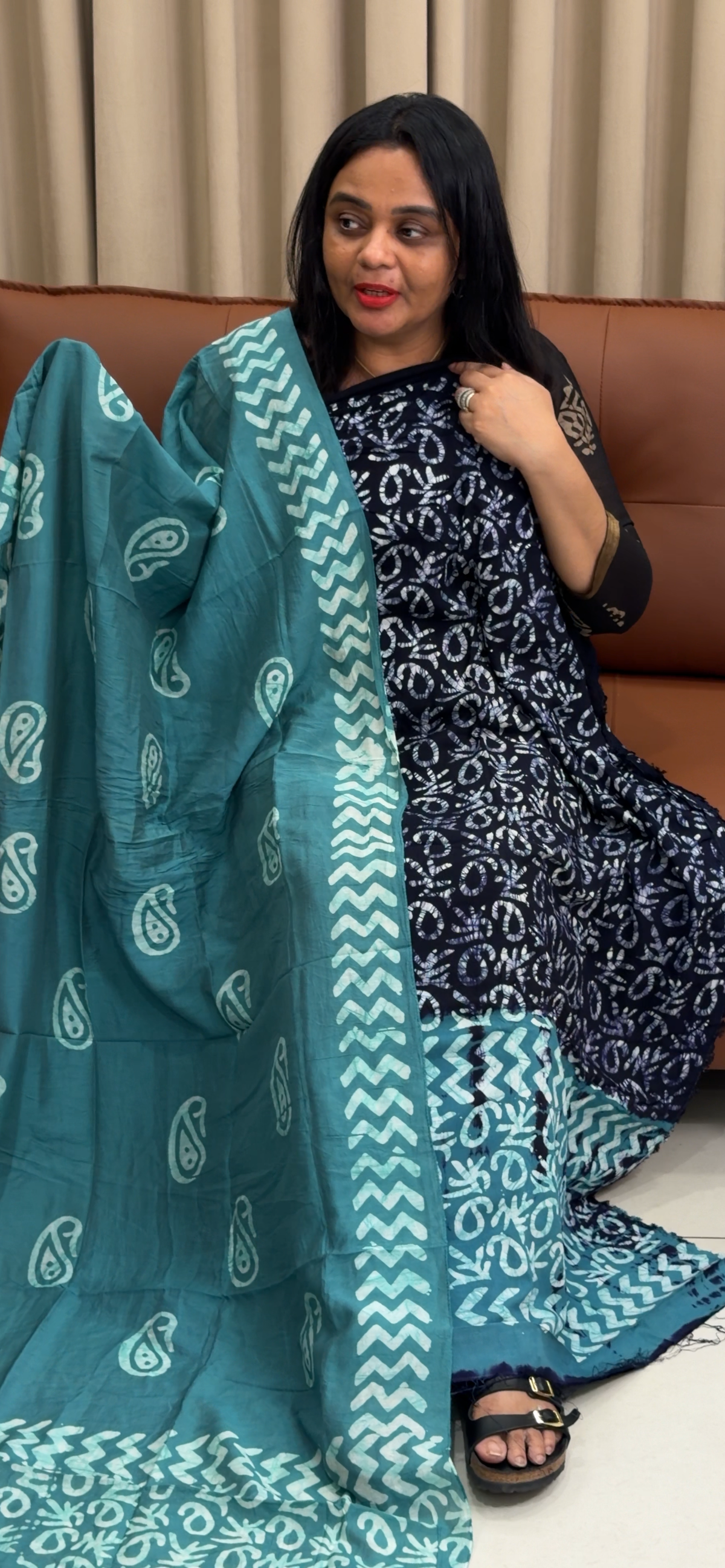 VISCOSE RAYON UNSTITCHED SALWAR SUITS - IHA 35262