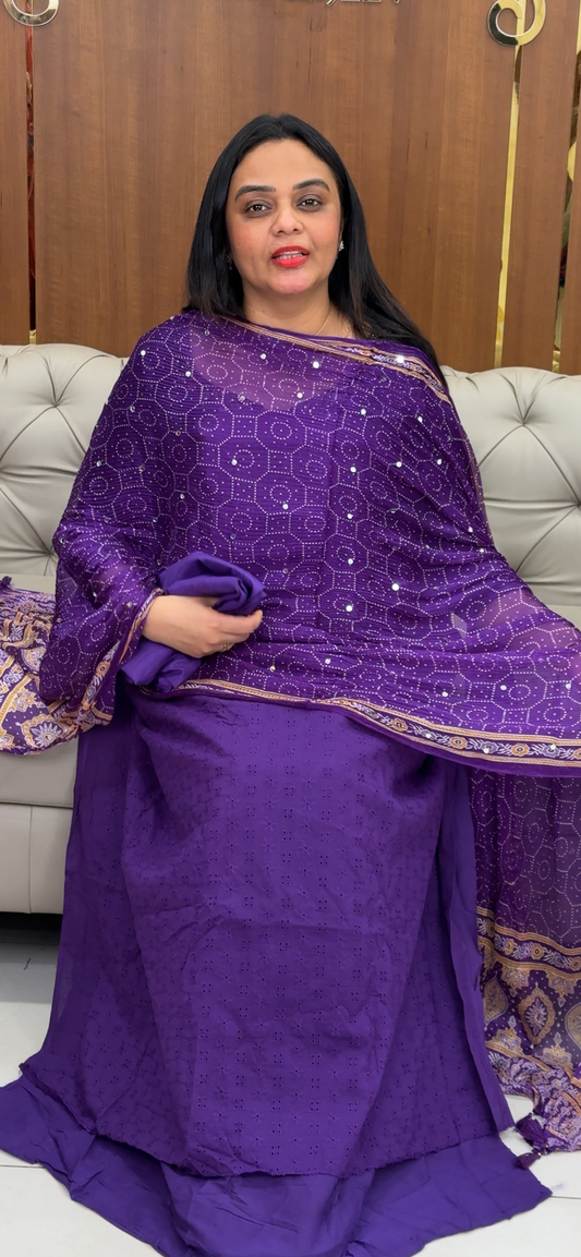 COTTON HAKOBA UNSTITCHED SALWAR SUITS - IHA 32177