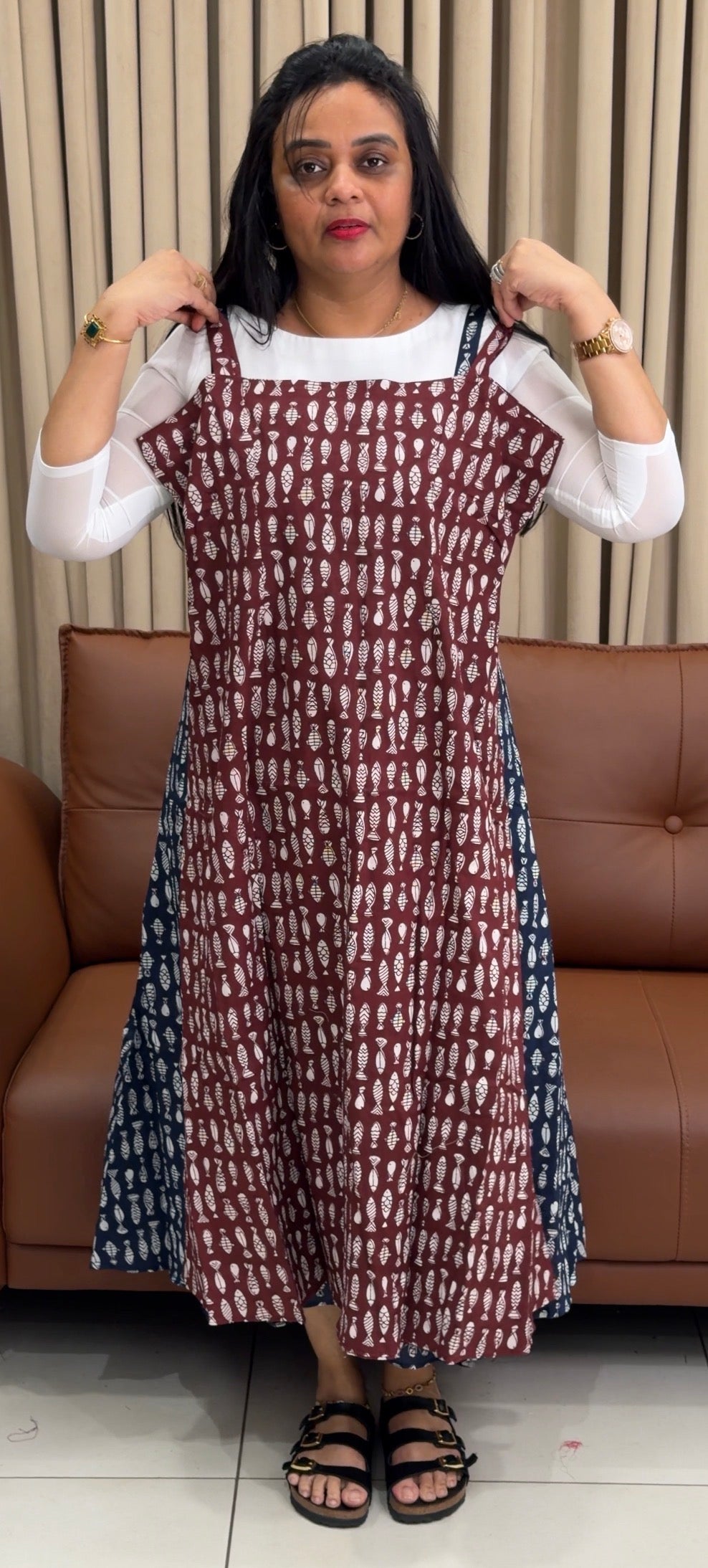 IHA'S IN-HOUSE PRINTED TOPS - IHA 34804