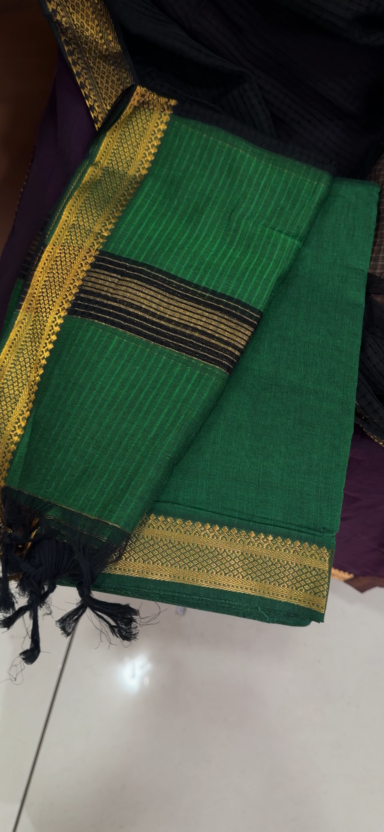 HANDLOOM COTTON UNSTITCHED SALWAR SUITS - IHA 34149