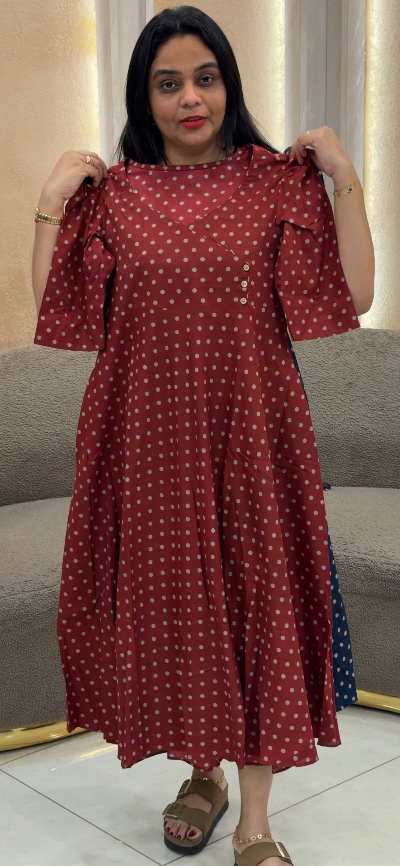 IHA'S IN-HOUSE COTTON  ALINE TOPS - IHA 33192