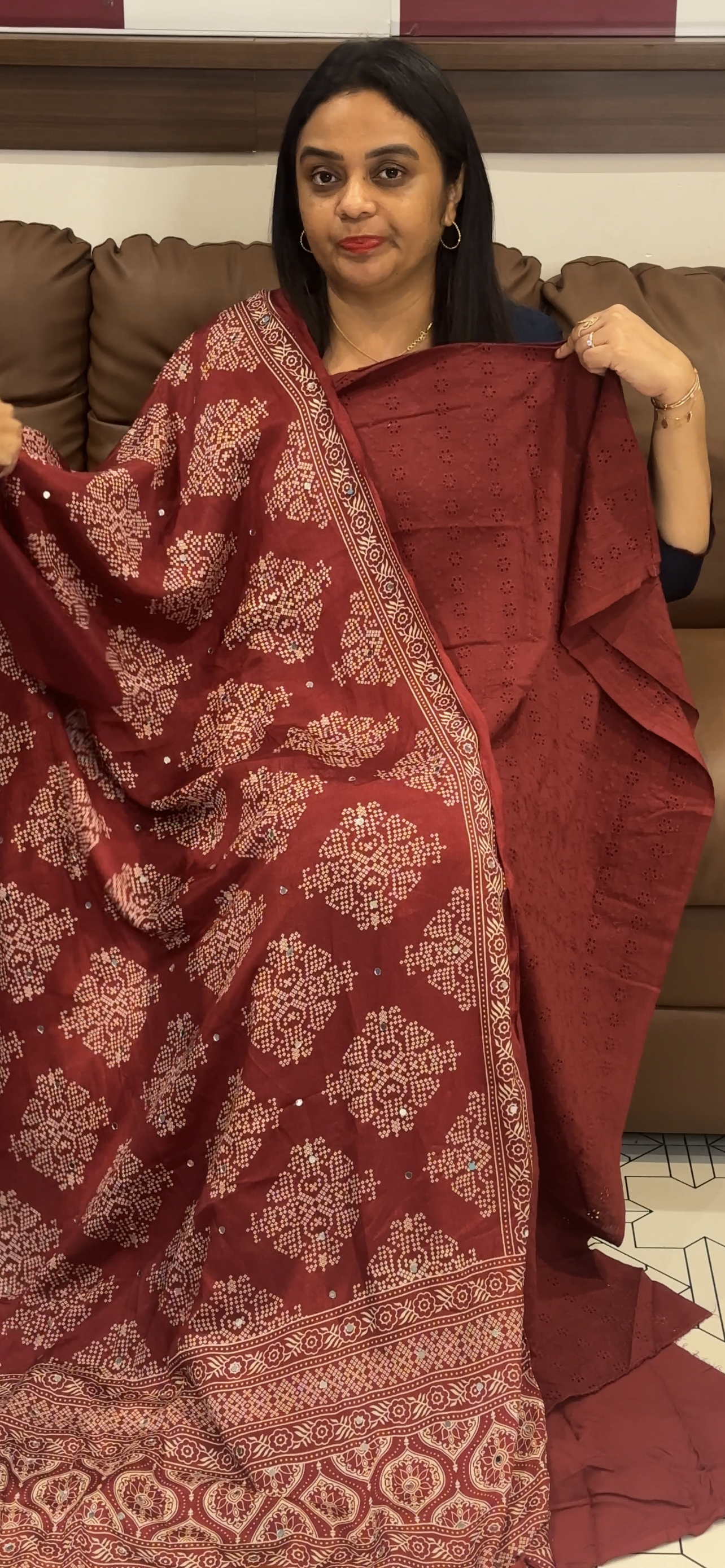 COTTON HAKOBA UNSTITCHED SALWAR SUITS - IHA 32884