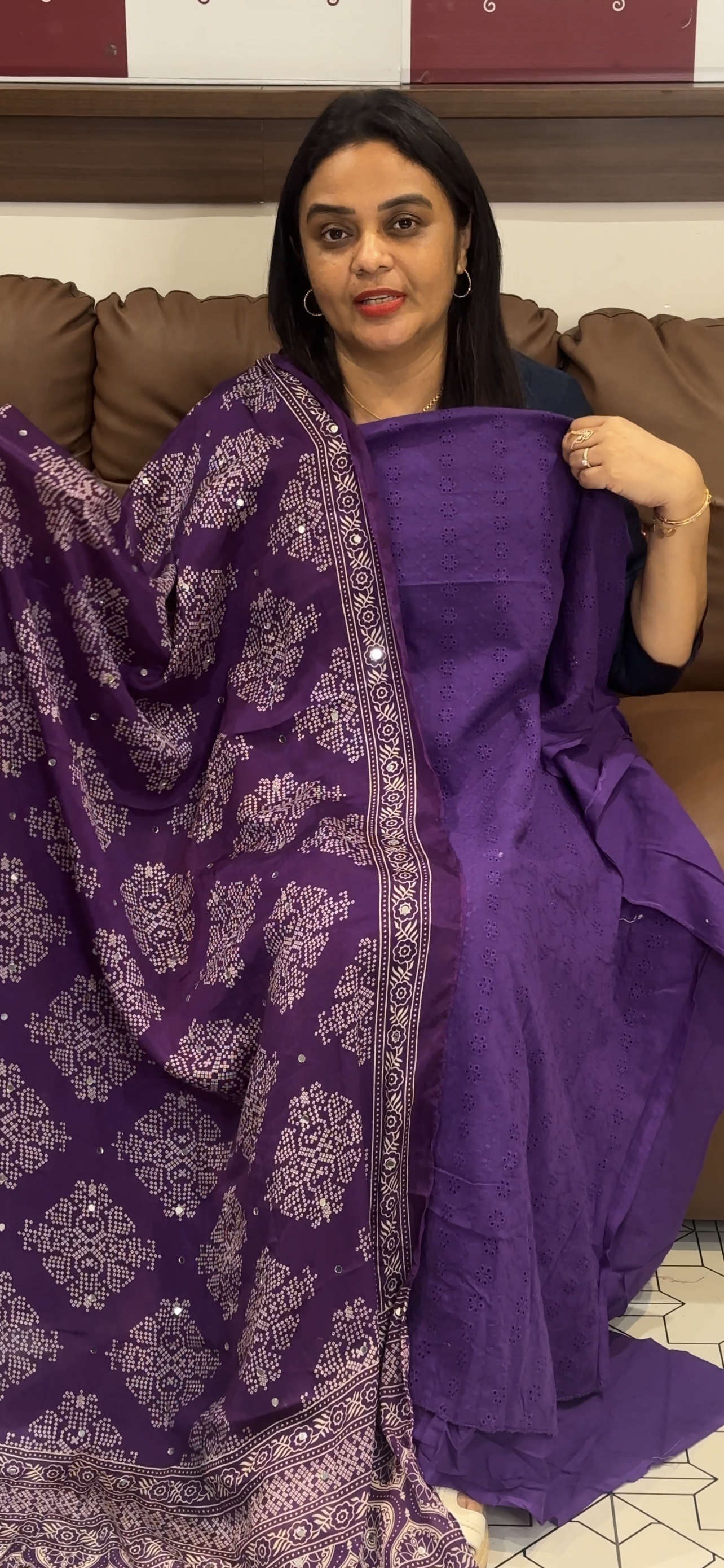 COTTON HAKOBA UNSTITCHED SALWAR SUITS - IHA 32884