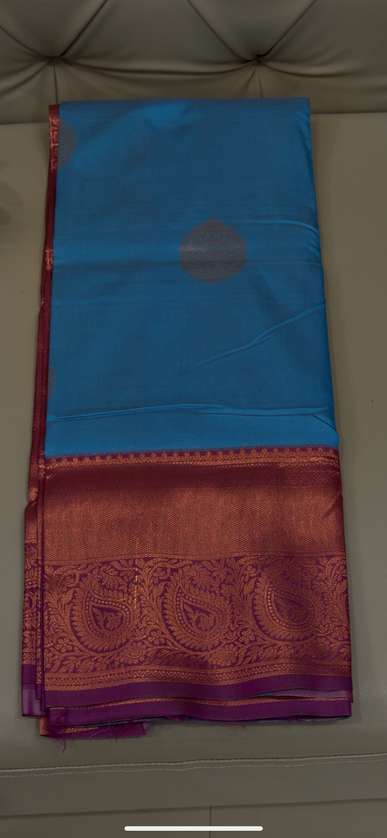 SEMI KANCHIPURAM SAREES - IHA 28758