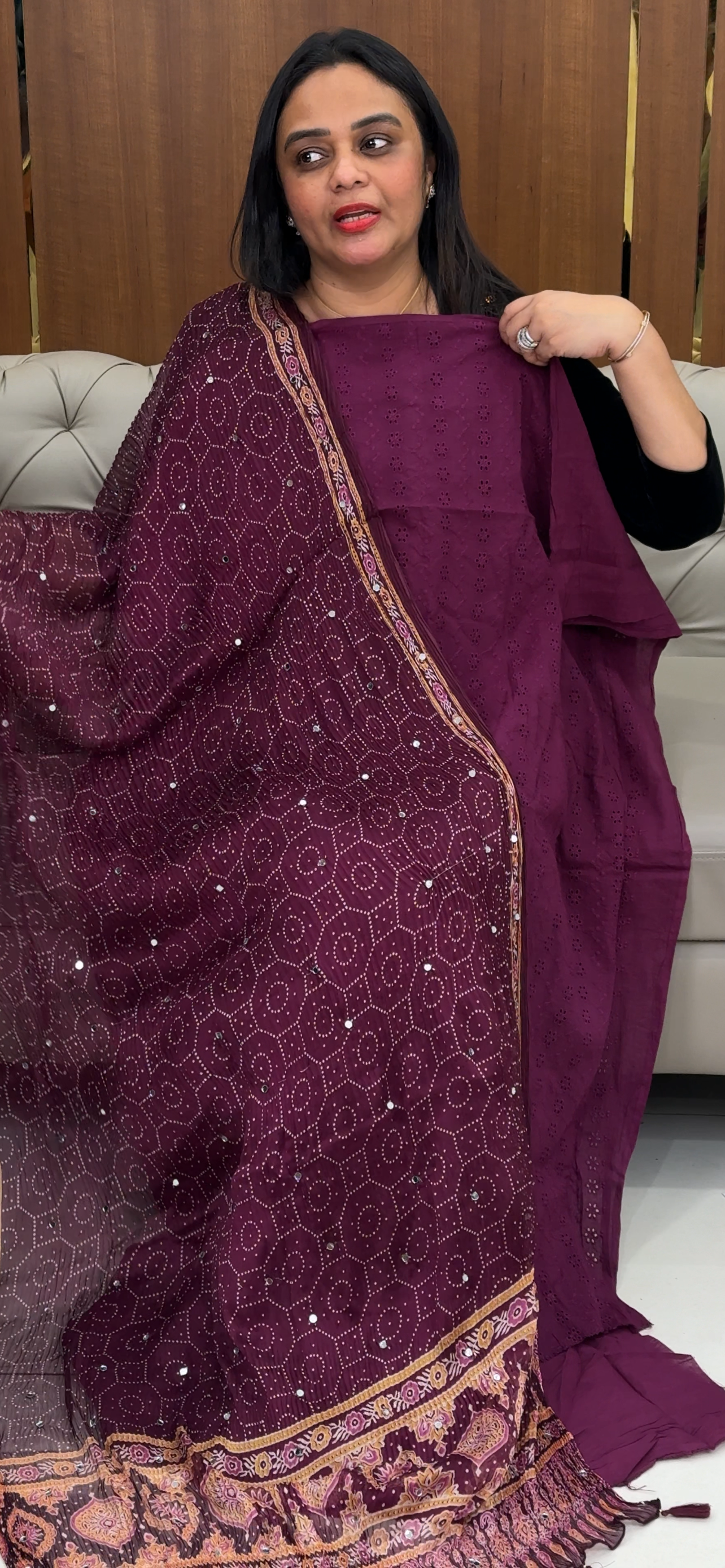 COTTON HAKOBA UNSTITCHED SALWAR SUITS - IHA 32177