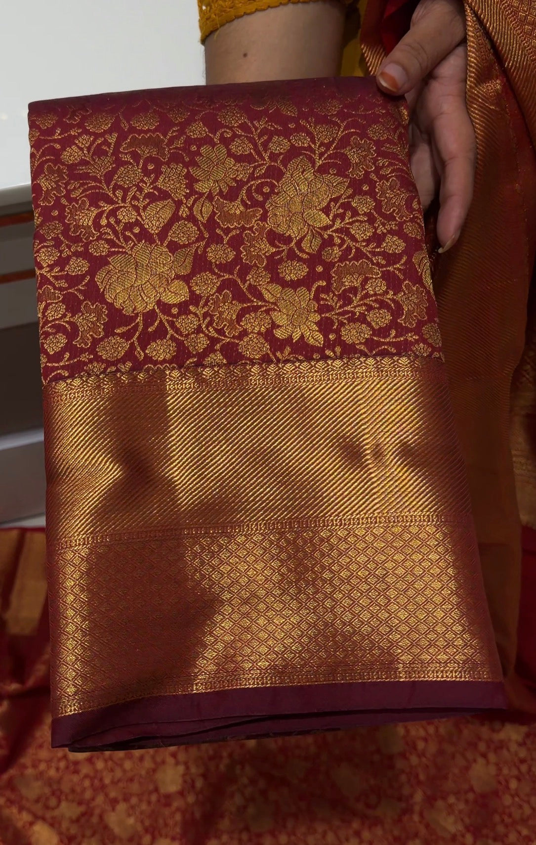 DESIGNER TISSUE KANCHIPURAM SAREES - IHA 34473