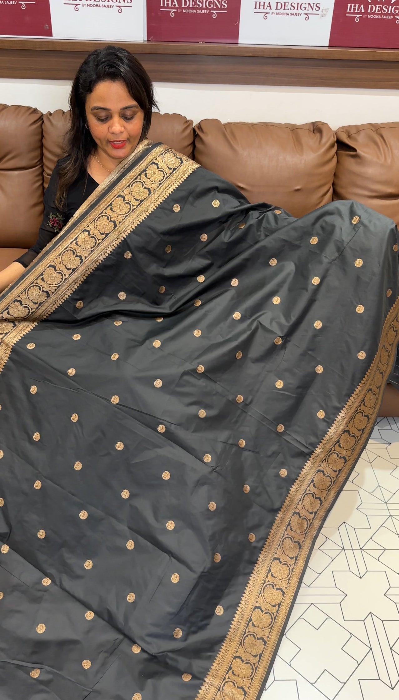 SEMI KATAN SAREES - IHA 25148