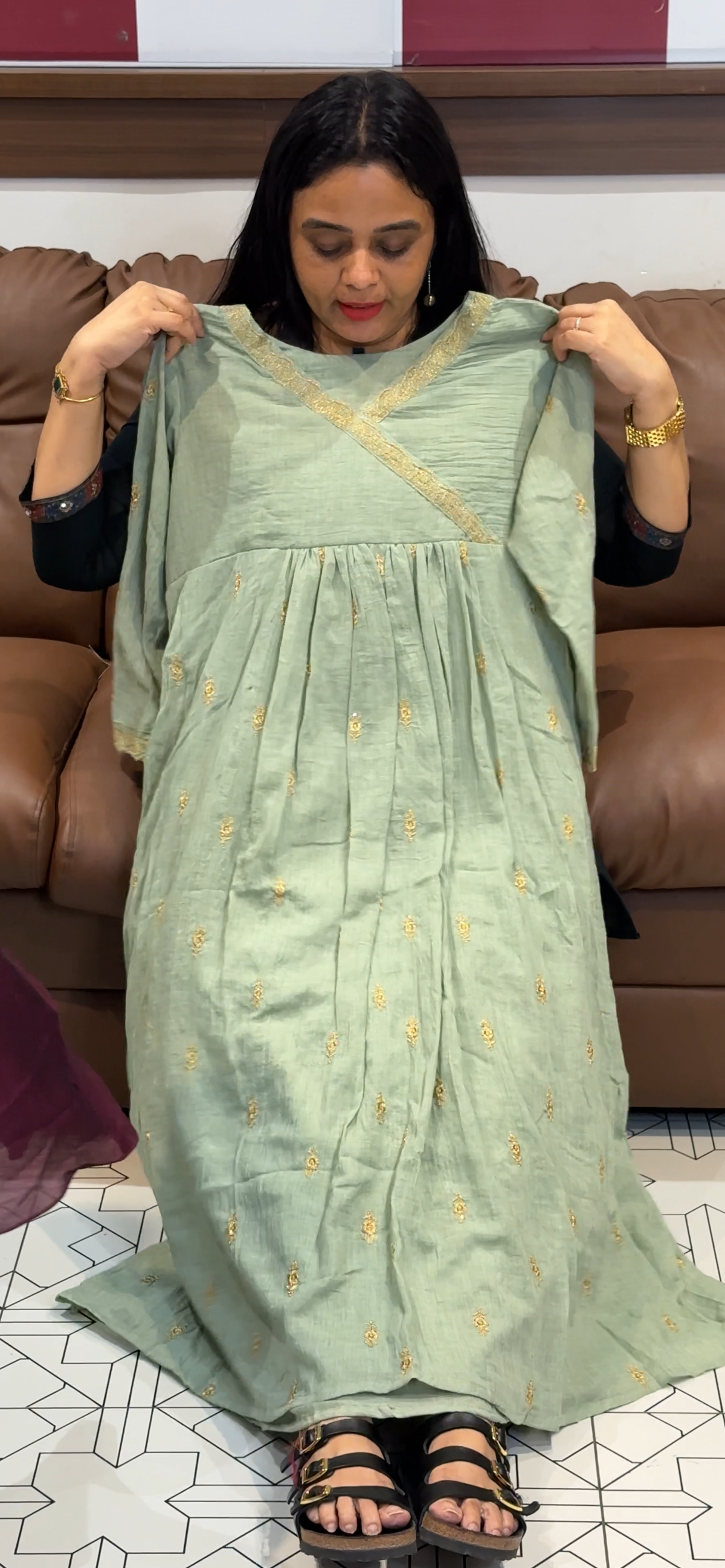 MUL CHANDERI TOP - IHA 35610