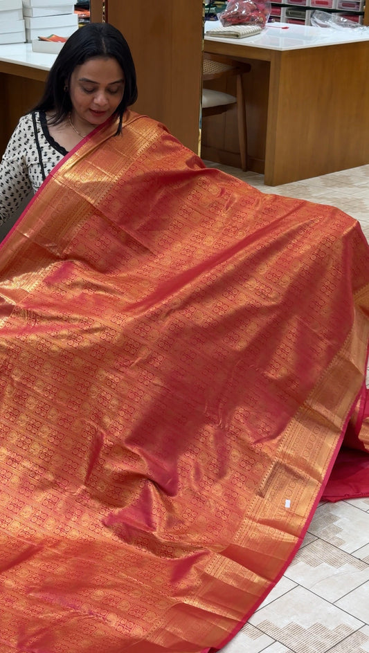SEMI KANCHIPURAM SAREES - IHA 32549