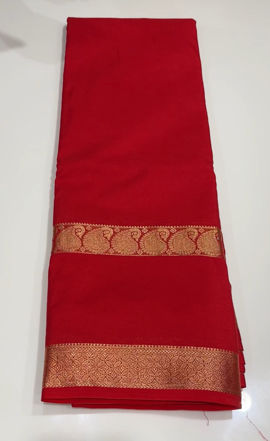 SEMI CRAPE SAREES - IHA 18672