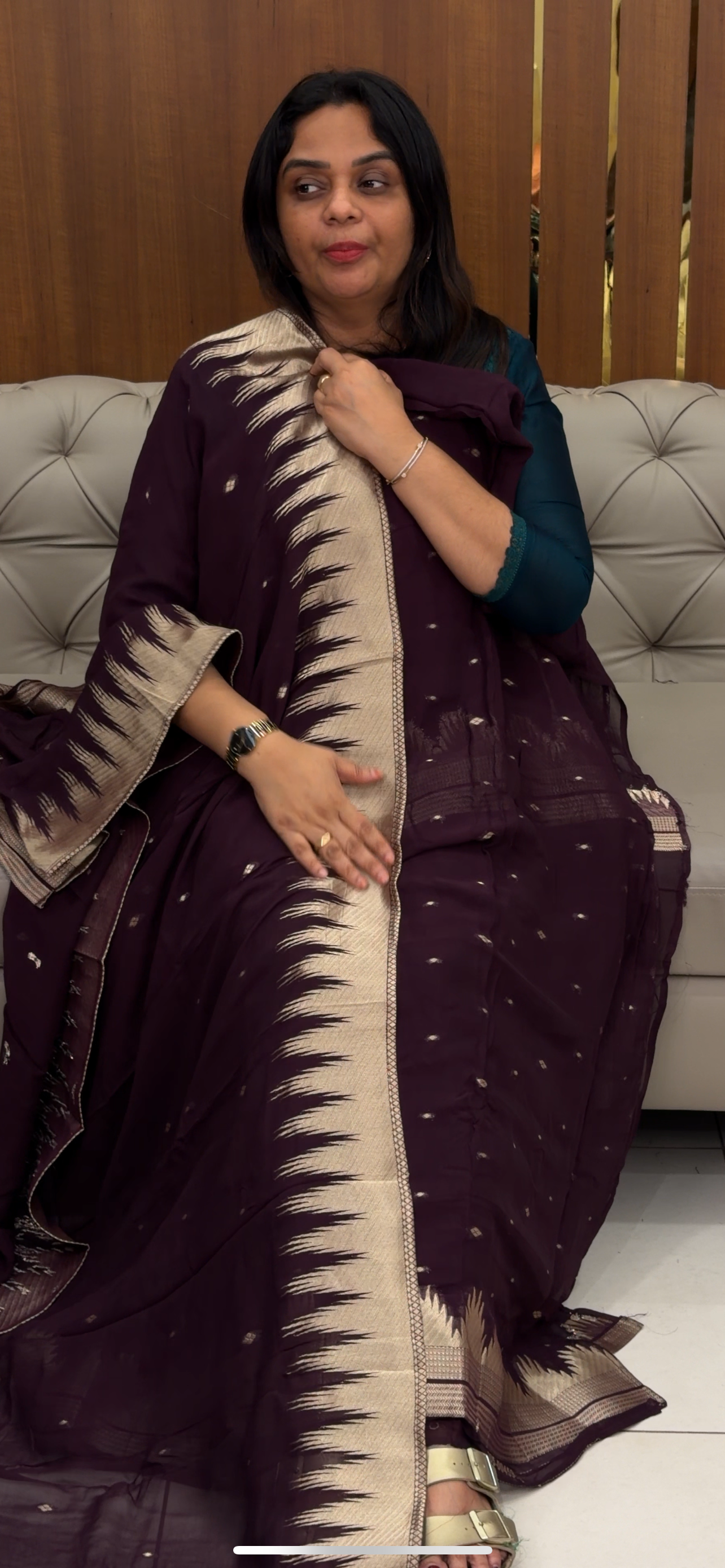 BANARASI UNSTITCHED SALWAR SUITS - IHA 32796