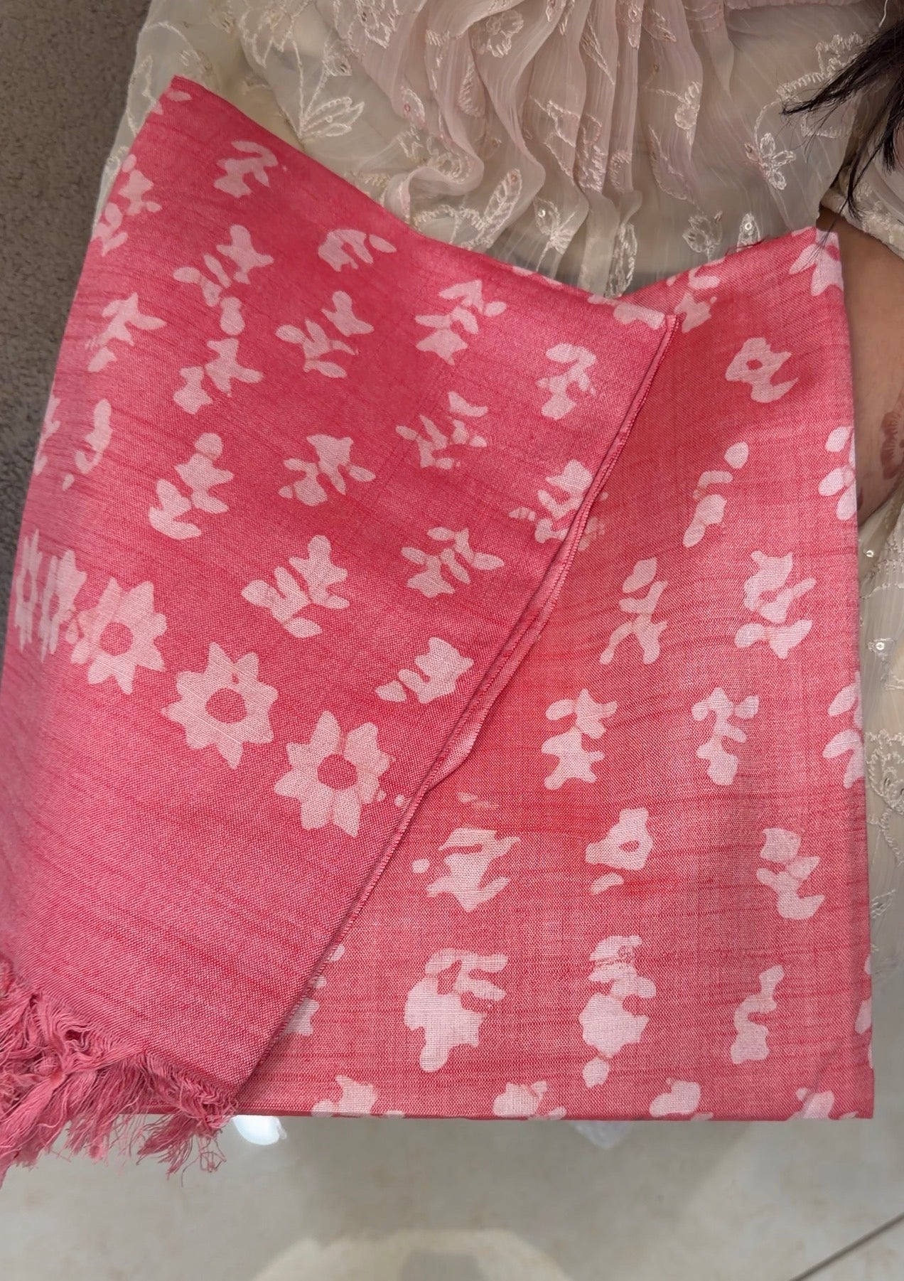 BATIK PRINTED UNSTITCHED SALWAR SUITS - IHA 33145