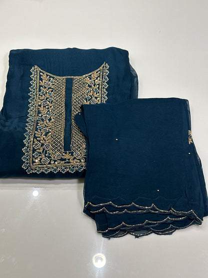OFFER SALES UNSTITCHED SALWAR SUITS -  IHA 33459