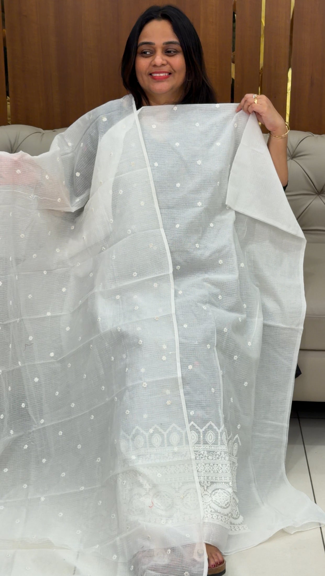 NET KOTA UNSTITCHED SALWAR SUITS - IHA 29163