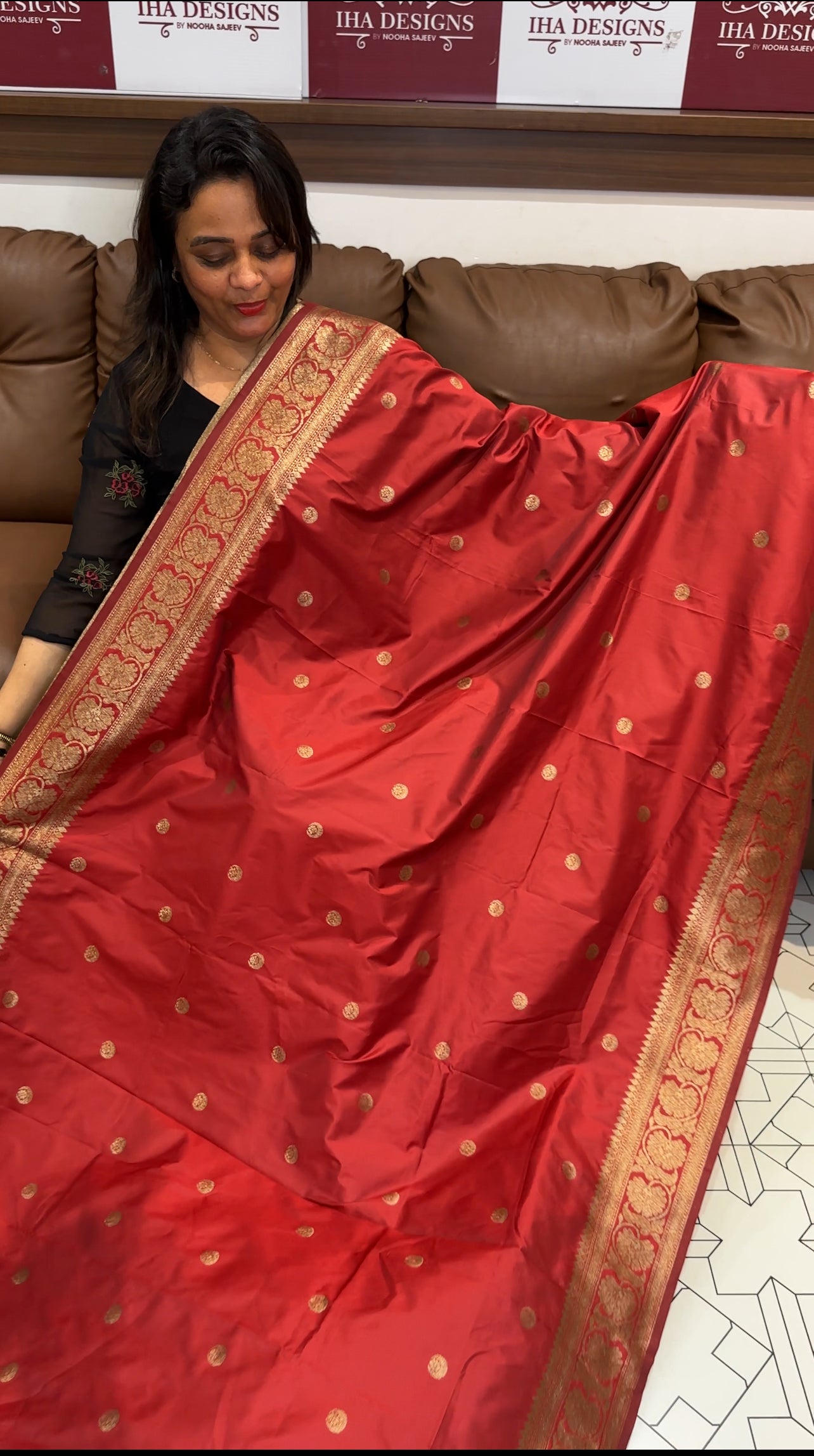 SEMI KATAN SAREES - IHA 25148